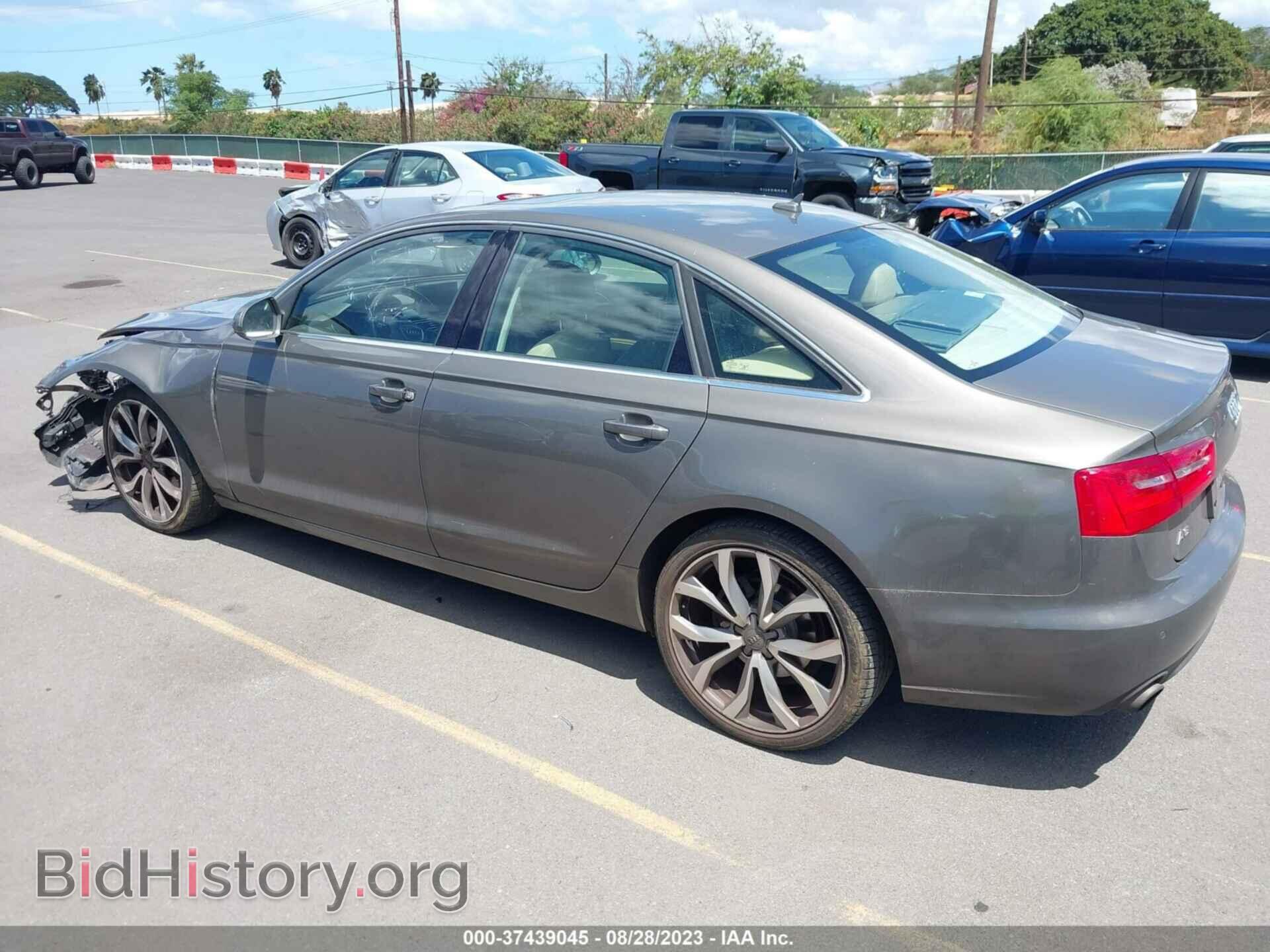 2013 AUDI A6 - VIN: WAUDFAFC2DN155808 - Фото 3