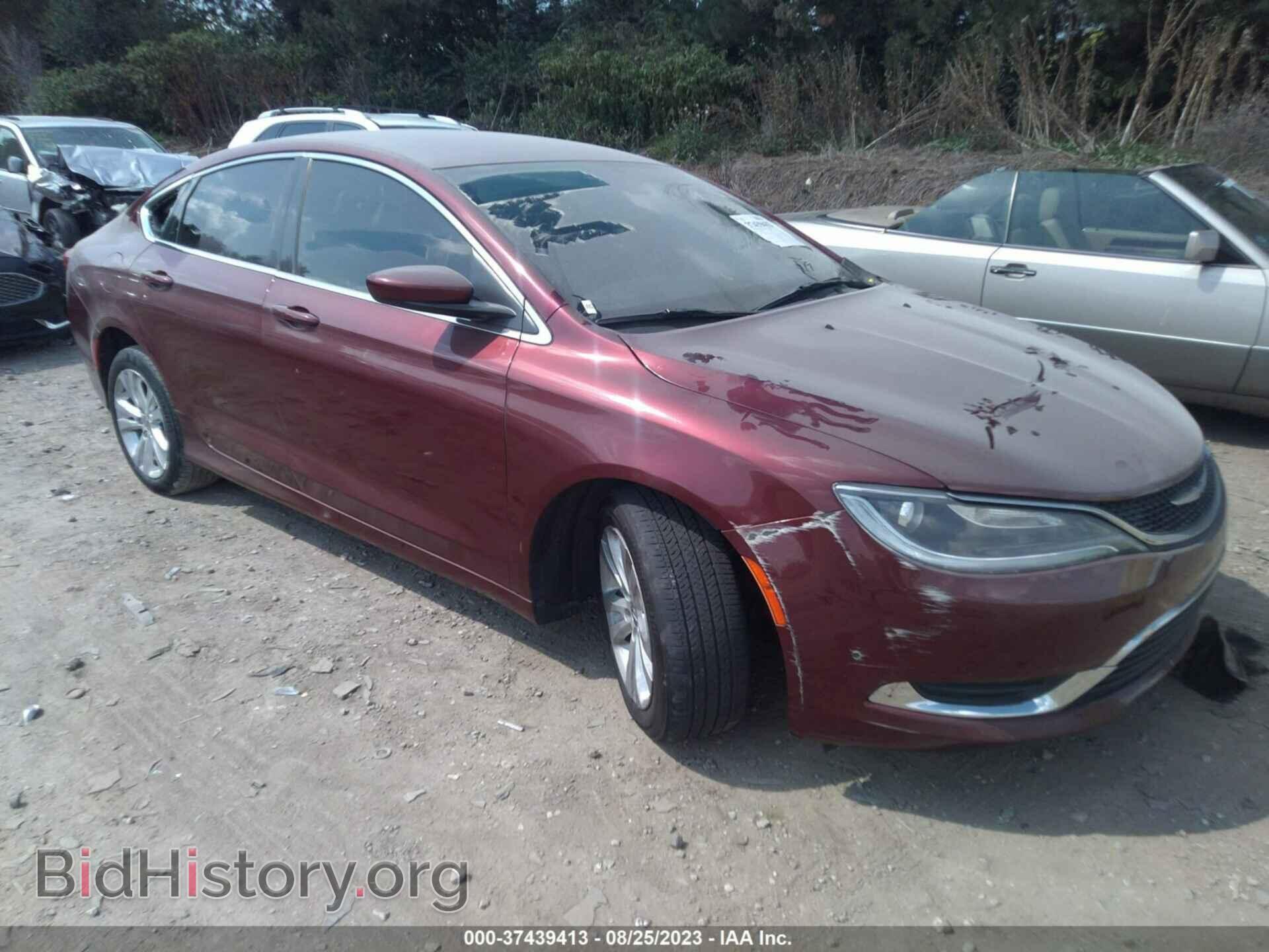 Фотография 1C3CCCAB6GN171262 - CHRYSLER 200 2016