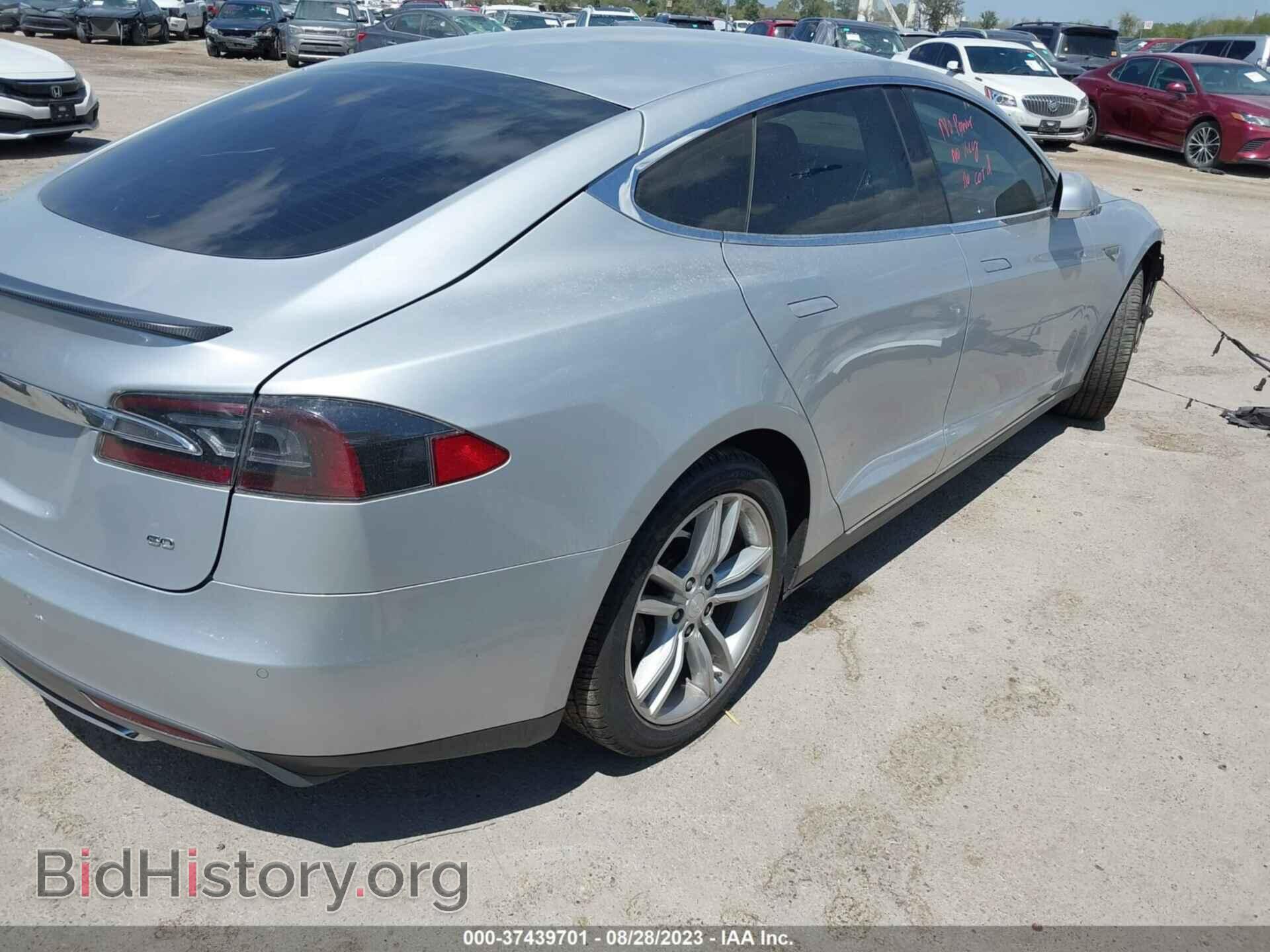 2014 TESLA MODEL S - VIN: 5YJSA1S18EFP48912 - Фото 4