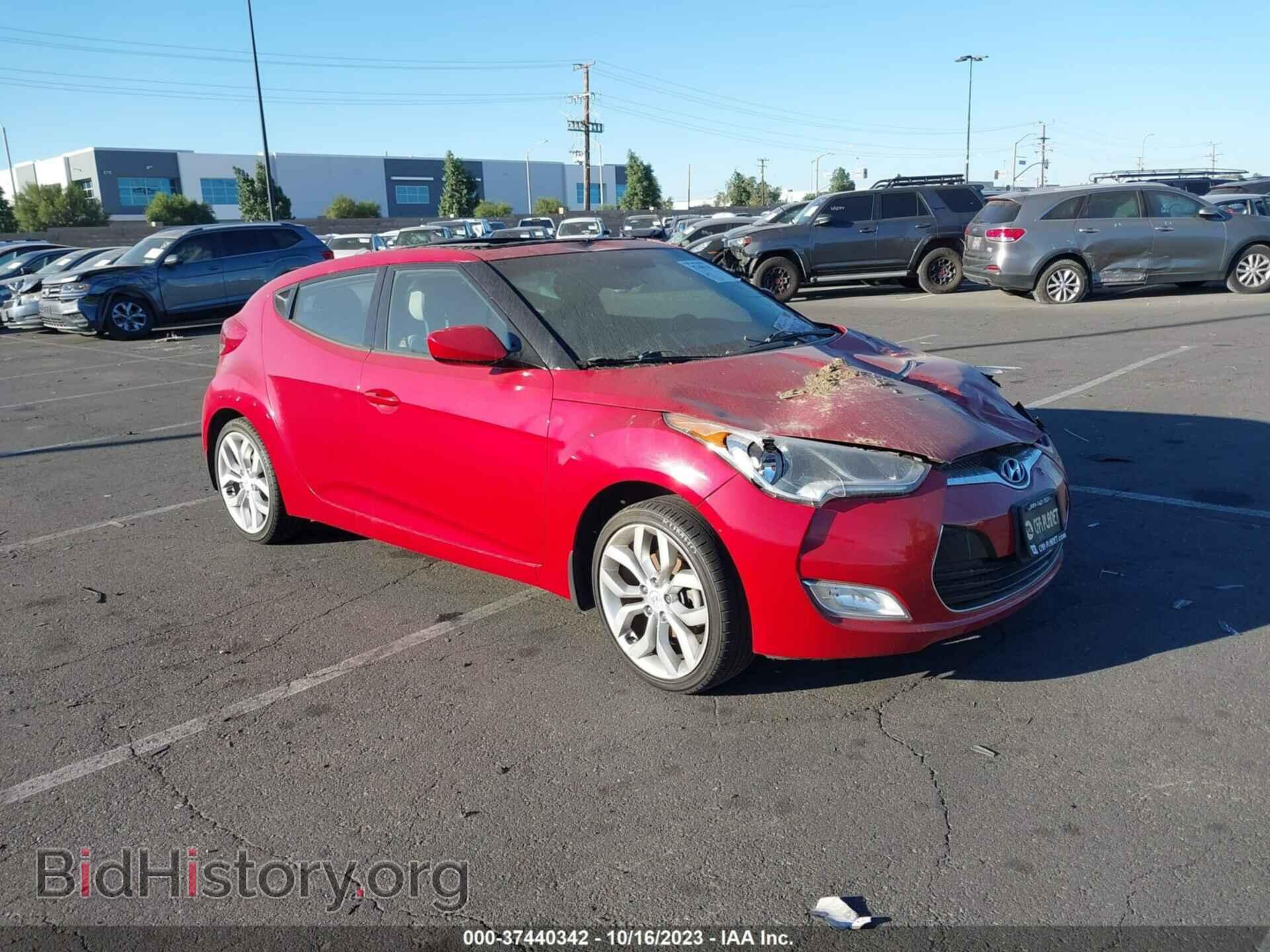 Photo KMHTC6AD8DU165653 - HYUNDAI VELOSTER 2013