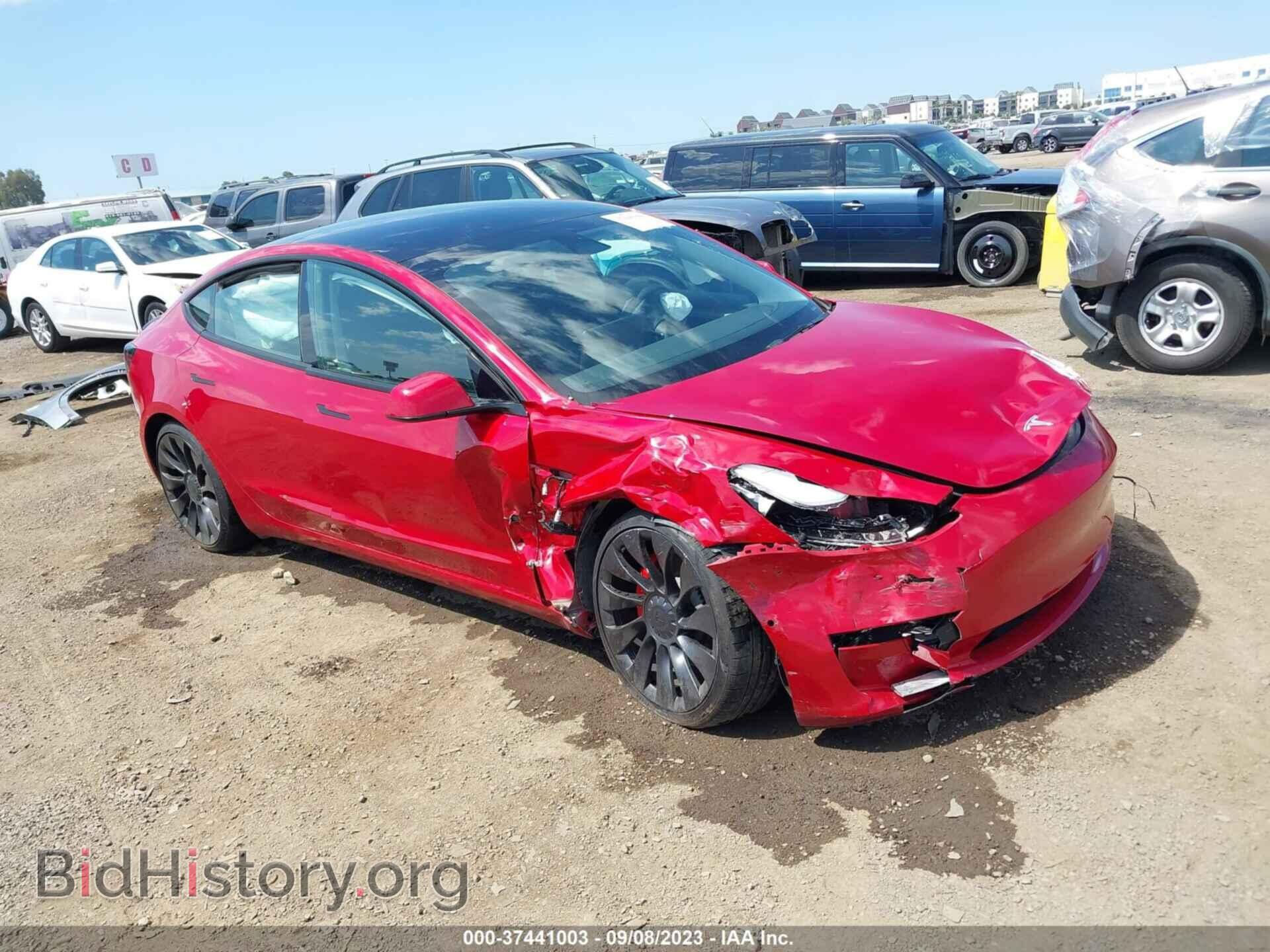 Фотография 5YJ3E1EC2NF234530 - TESLA MODEL 3 2022