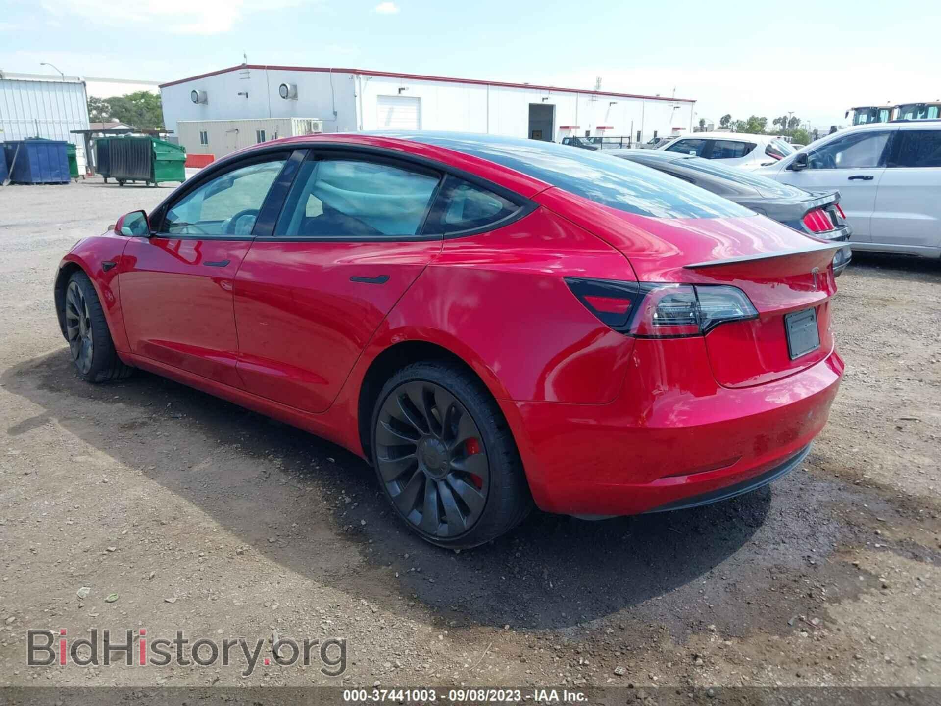 2022 TESLA MODEL 3 - VIN: 5YJ3E1EC2NF234530 - Фото 3