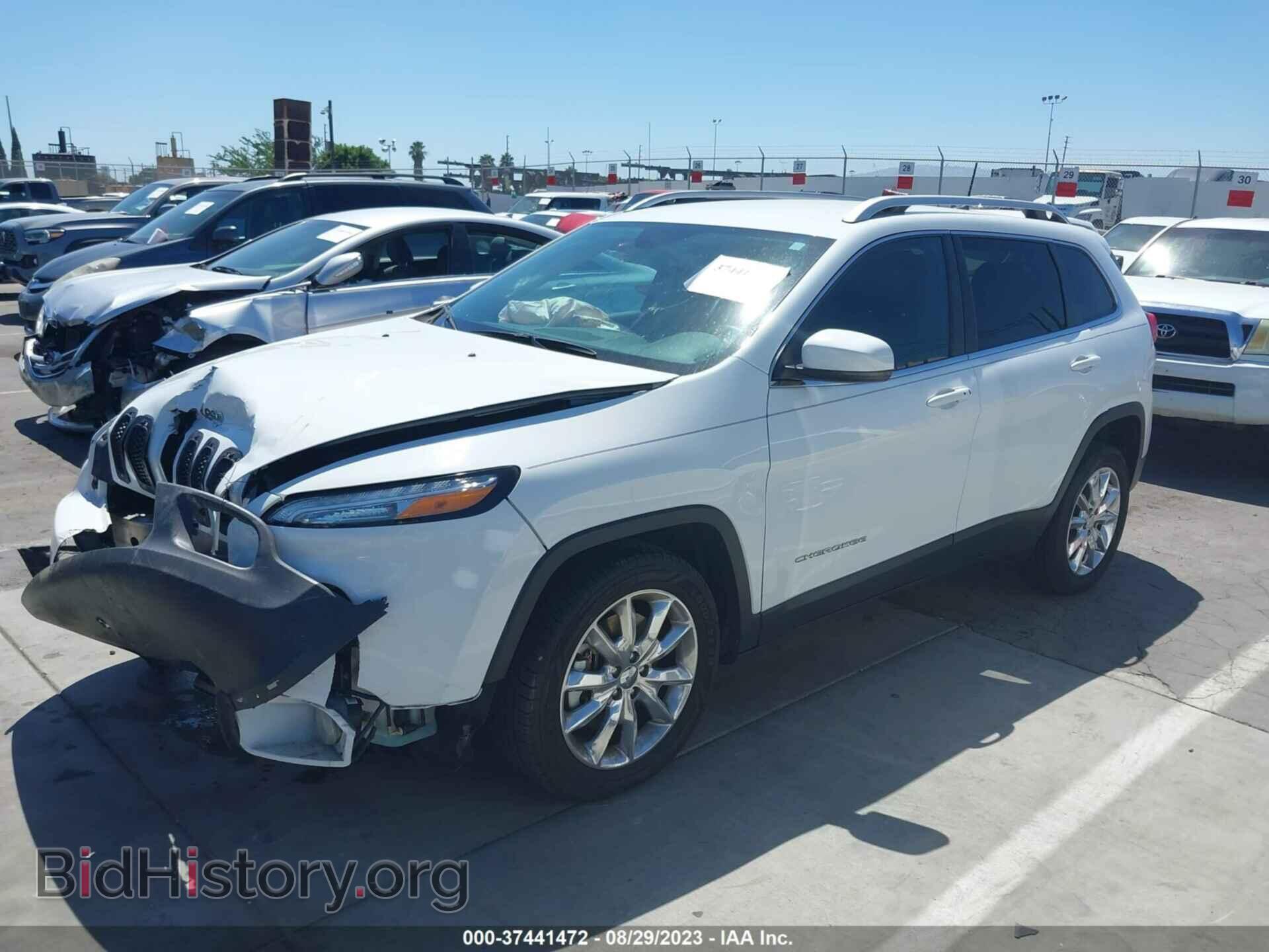 2016 JEEP CHEROKEE - VIN: 1C4PJLDS5GW347596 - Фото 2