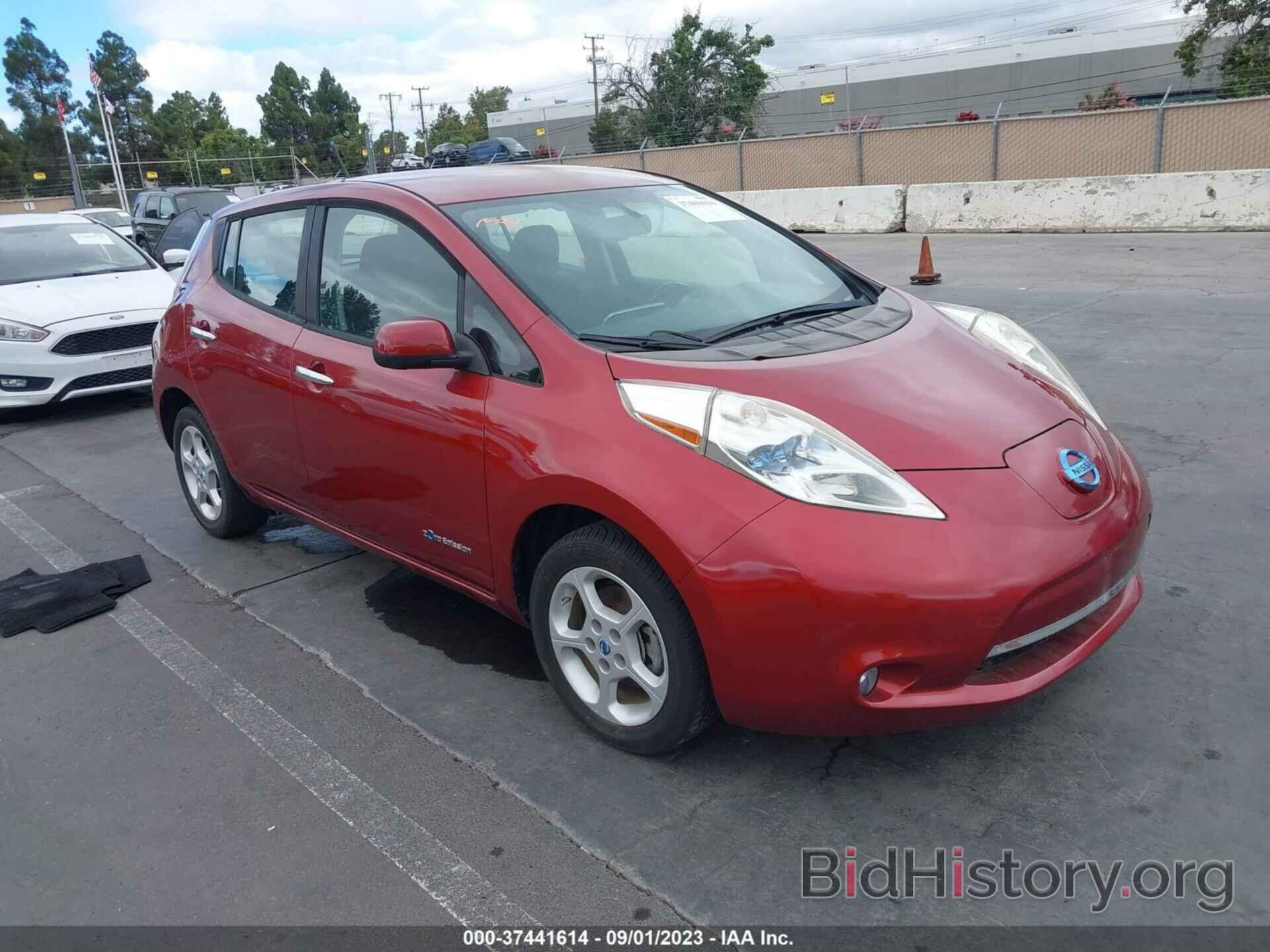 Photo 1N4AZ0CPXDC404615 - NISSAN LEAF 2013