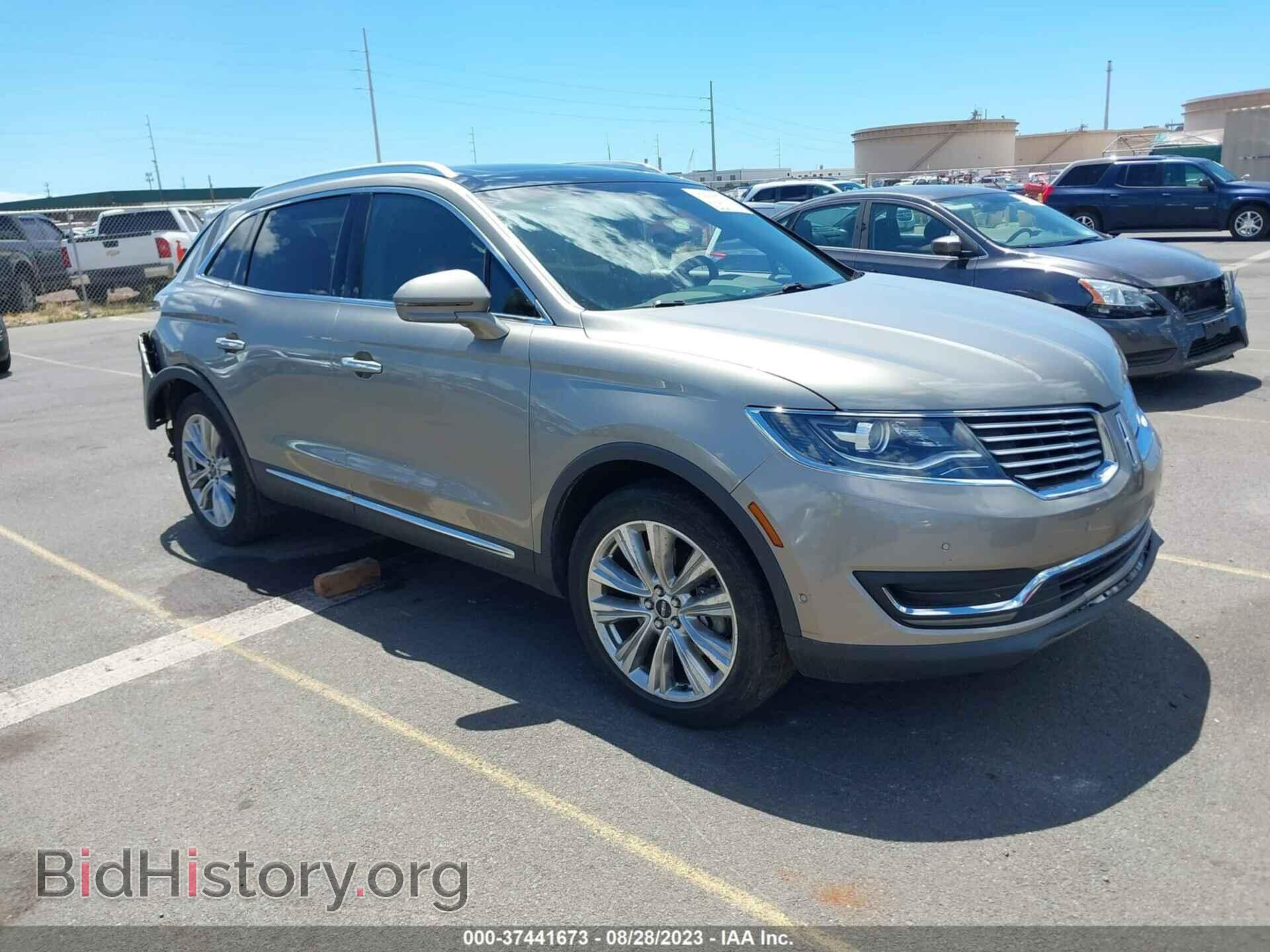 Photo 2LMTJ8LP7GBL61915 - LINCOLN MKX 2016
