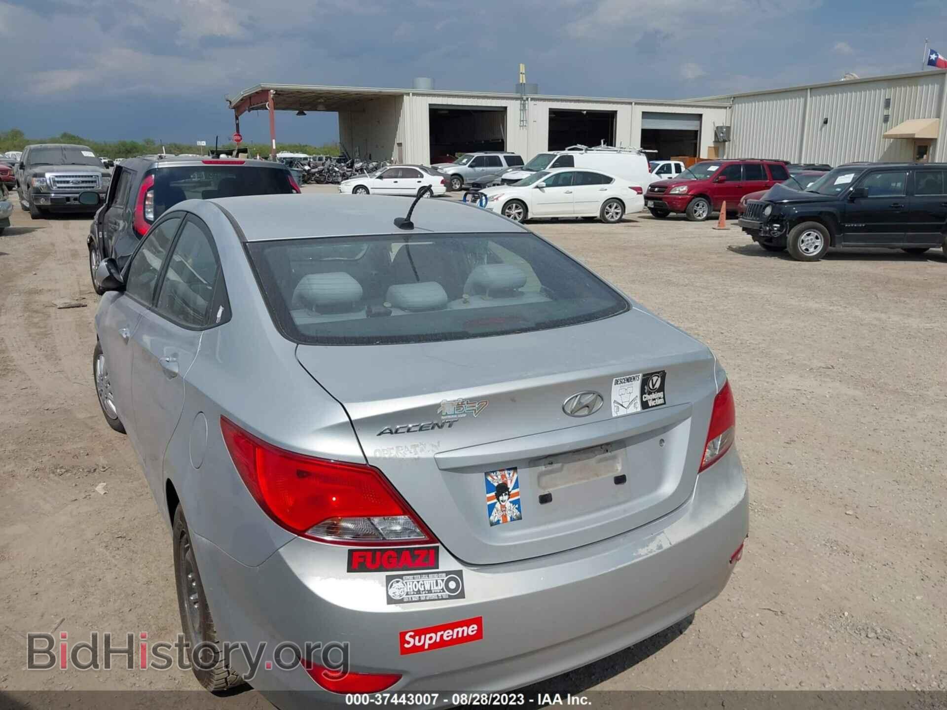 2015 HYUNDAI ACCENT - VIN: KMHCT4AE2FU816419 - Фото 3