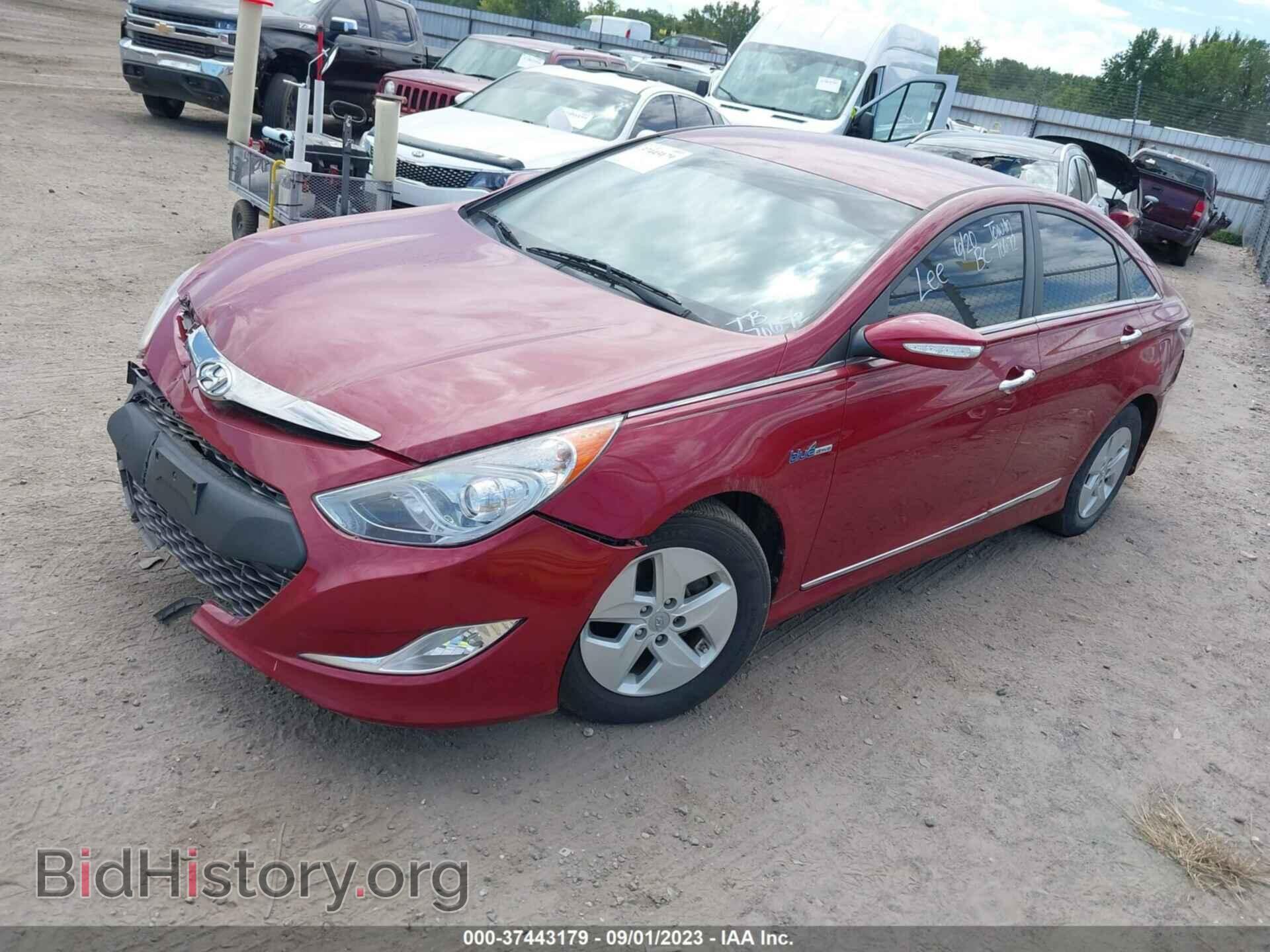 2012 HYUNDAI SONATA - VIN: KMHEC4A48CA032971 - Фото 2
