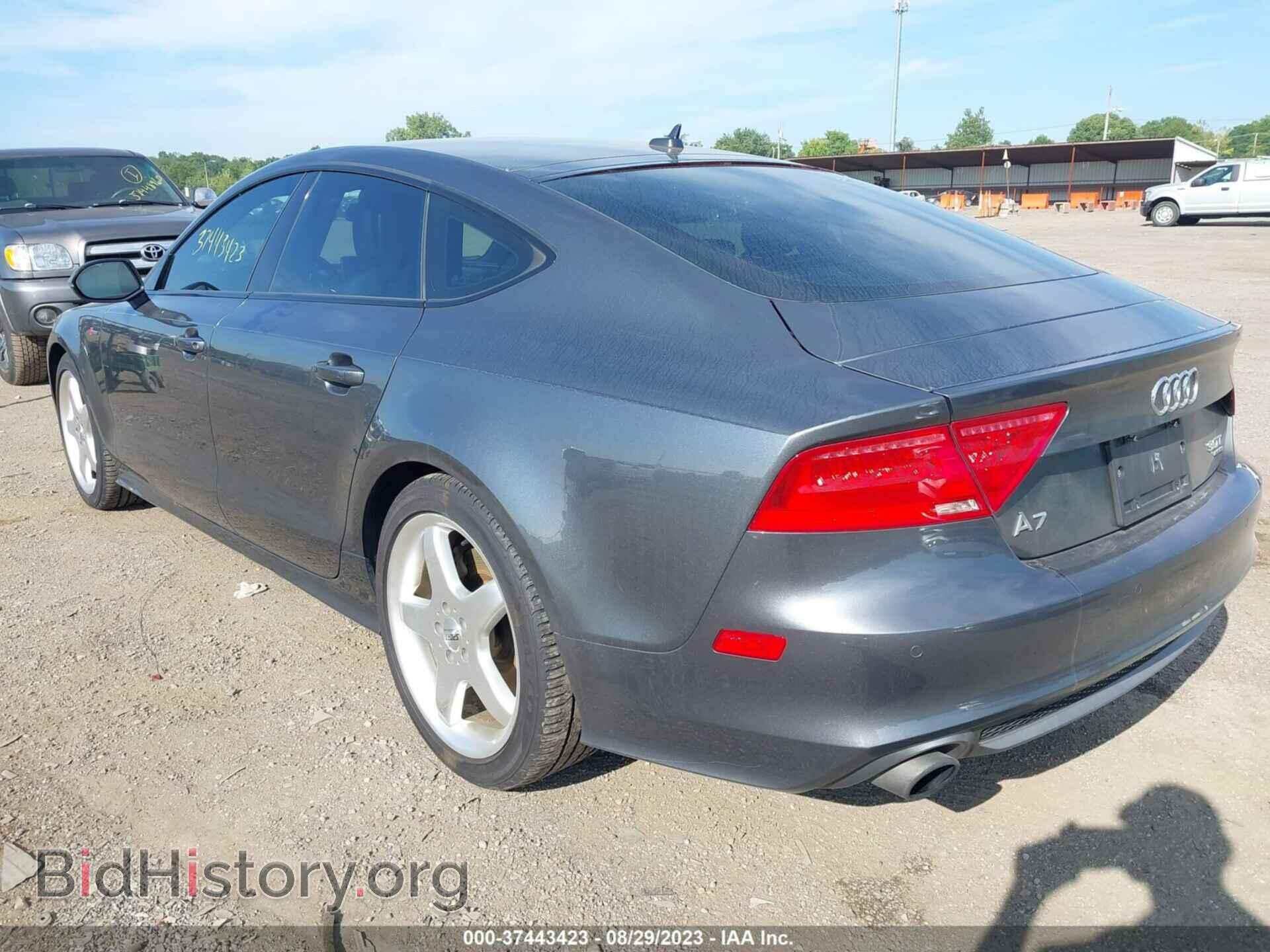2014 AUDI A7 - VIN: WAU2GAFC4EN070751 - Фото 3