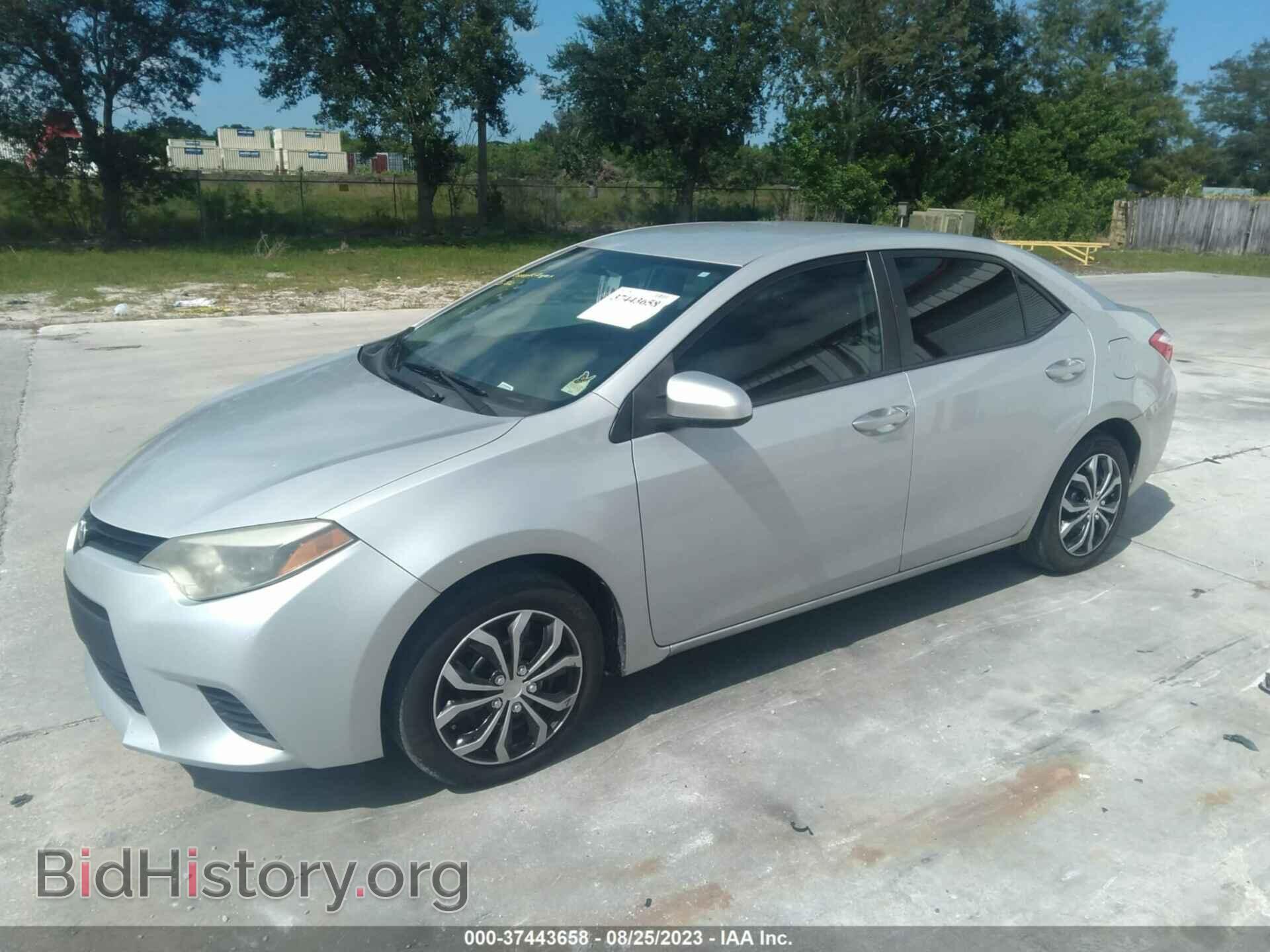 2014 TOYOTA COROLLA - VIN: 2T1BURHEXEC146713 - Photo 2