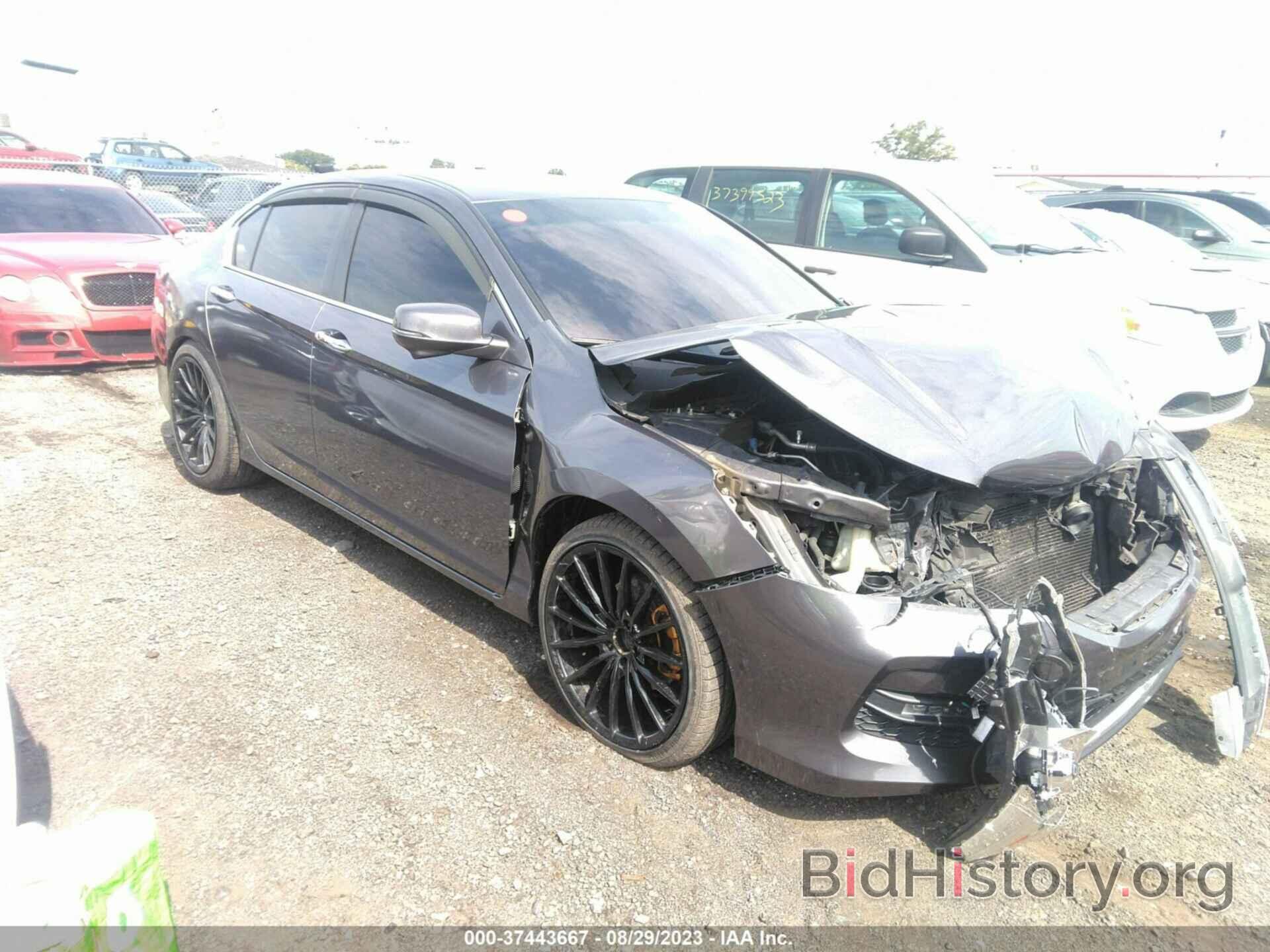 Photo 1HGCR2F73GA071010 - HONDA ACCORD SEDAN 2016