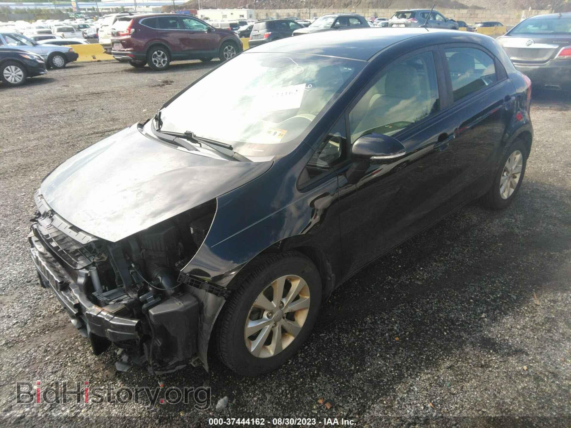 2013 KIA RIO - VIN: KNADN5A38D6222410 - Фото 2