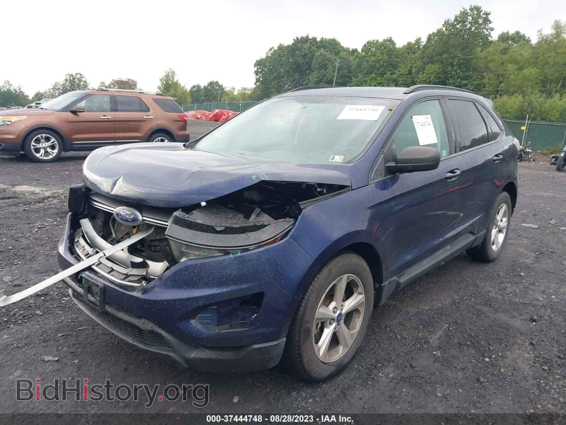 2016 FORD EDGE - VIN: 2FMPK4G90GBC33496 - Фото 2