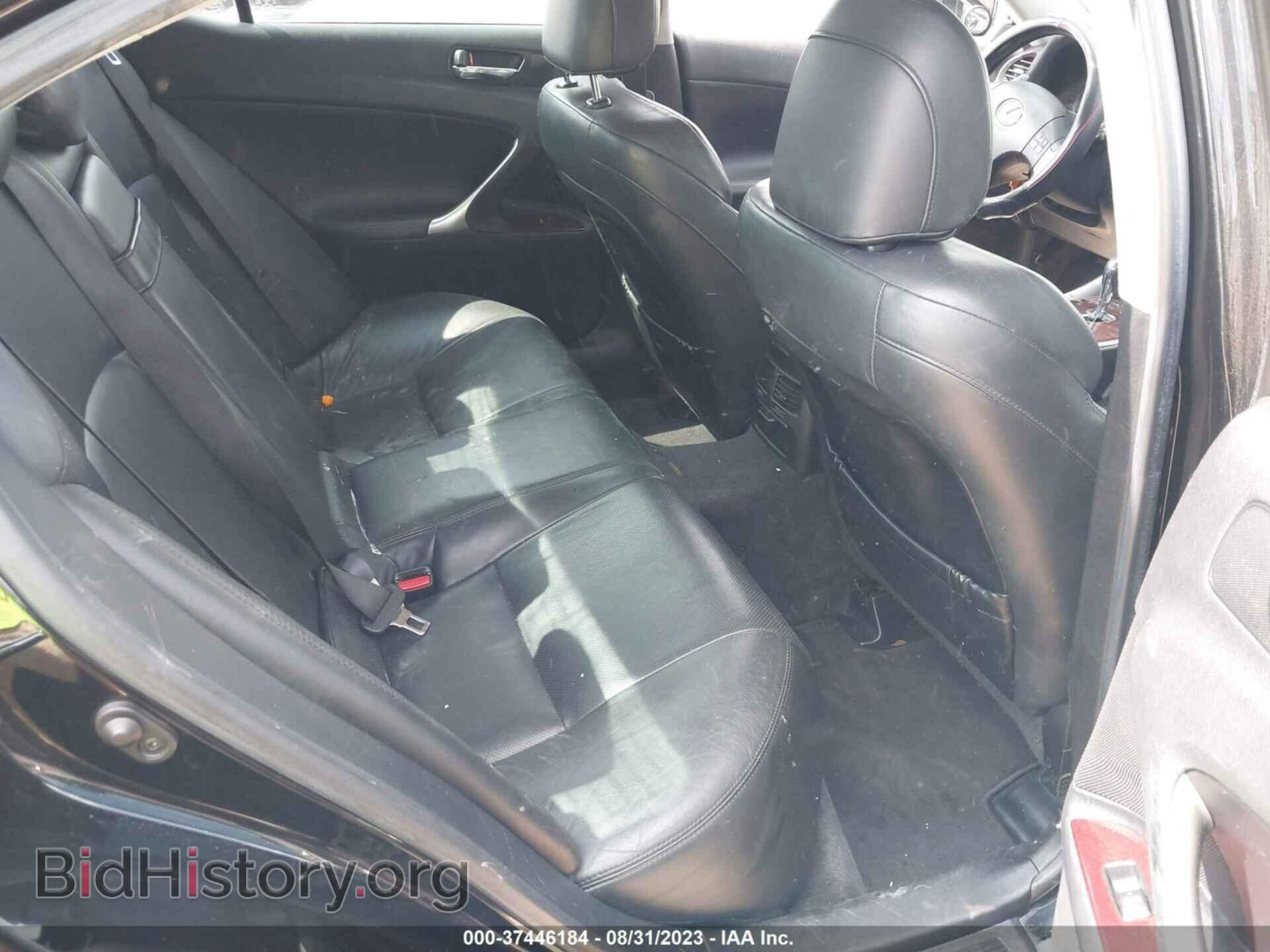 2008 LEXUS IS 250 - VIN: JTHBK262485083663 - Фото 8
