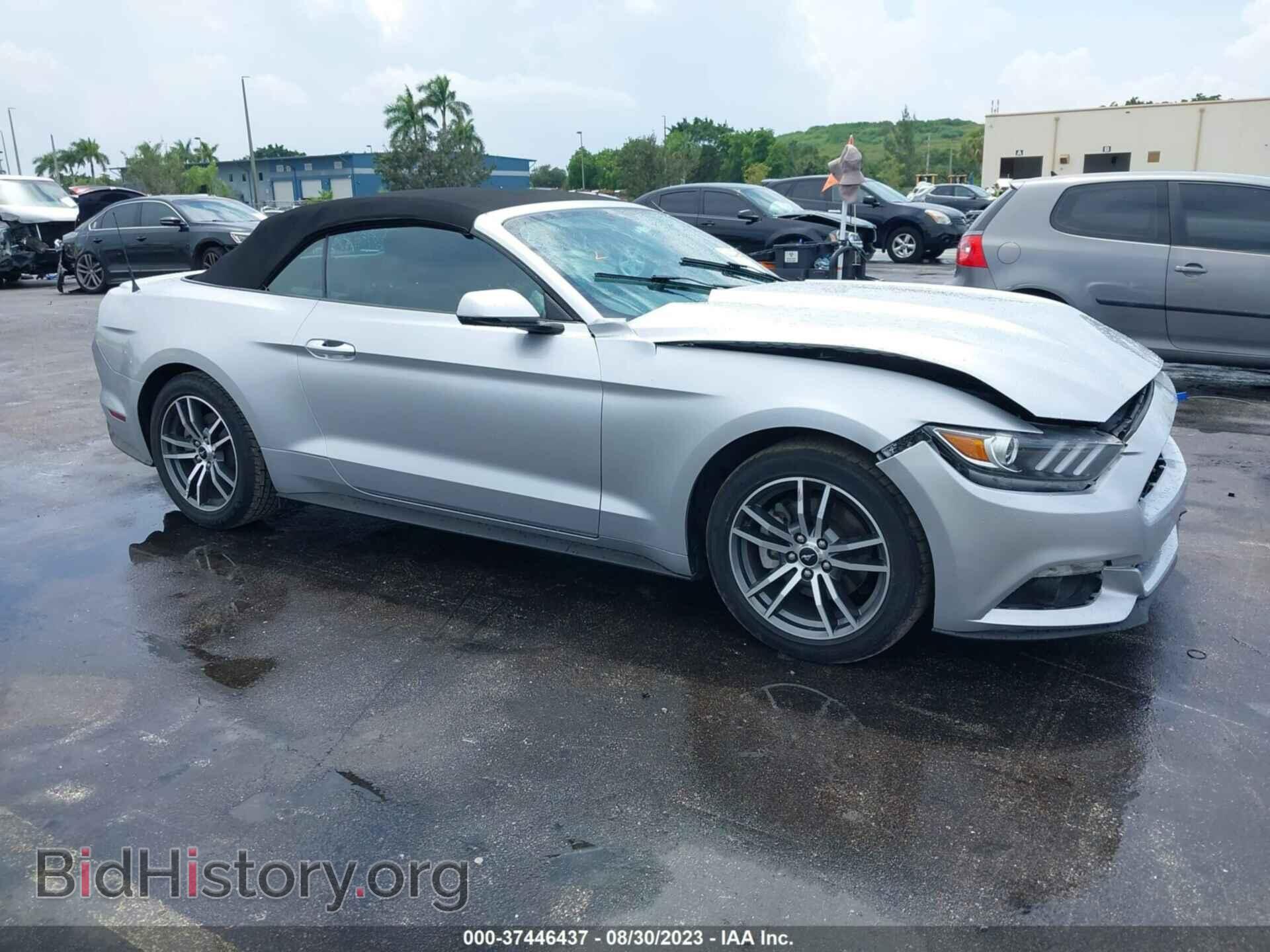 Photo 1FATP8UH8G5238317 - FORD MUSTANG 2016