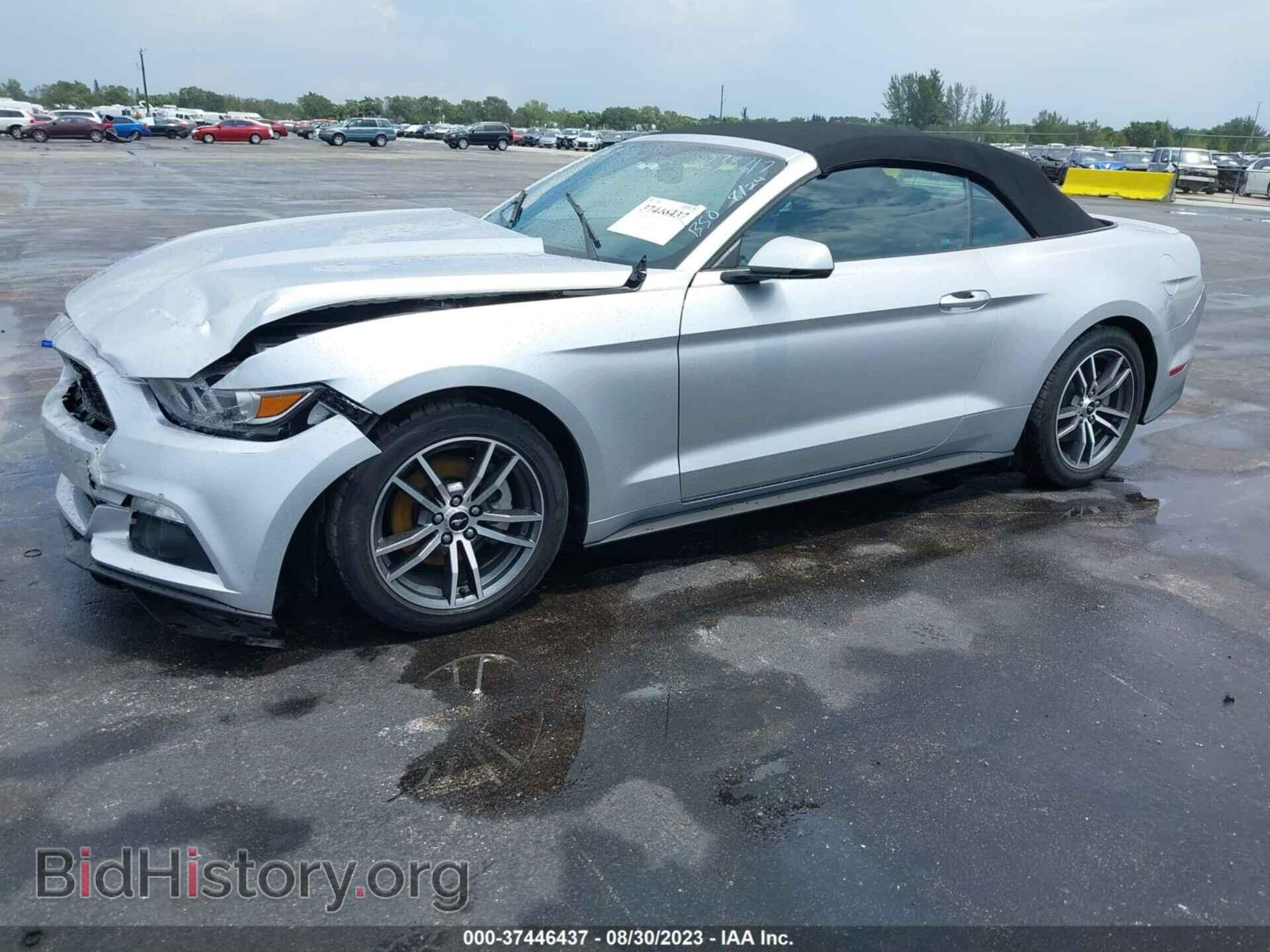 2016 FORD MUSTANG - VIN: 1FATP8UH8G5238317 - Фото 2