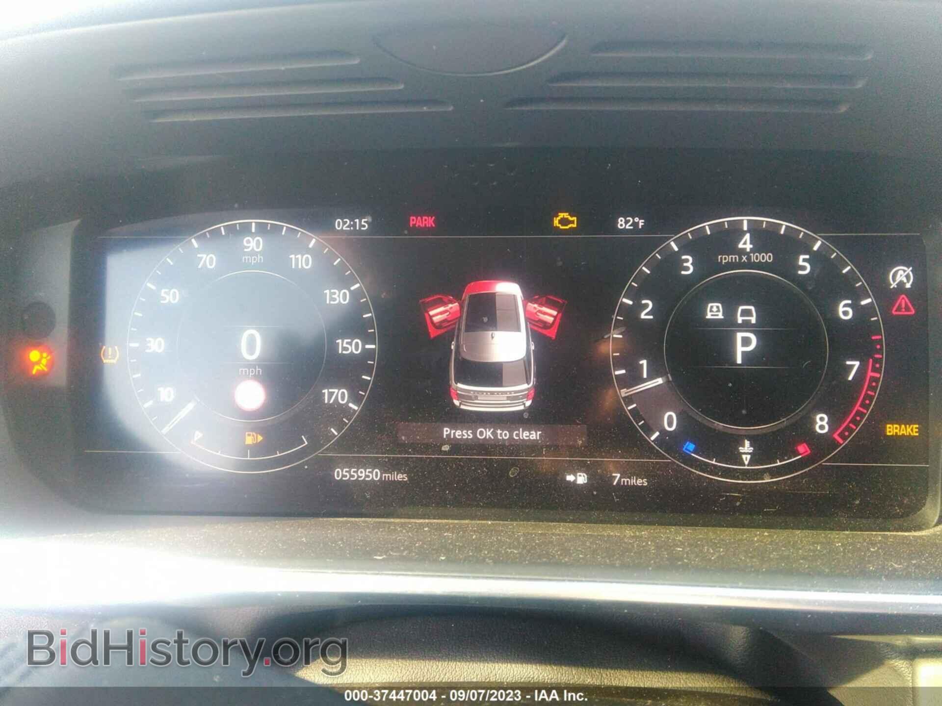2019 LAND ROVER RANGE ROVER - VIN: SALGS5REXKA529112 - Фото 7