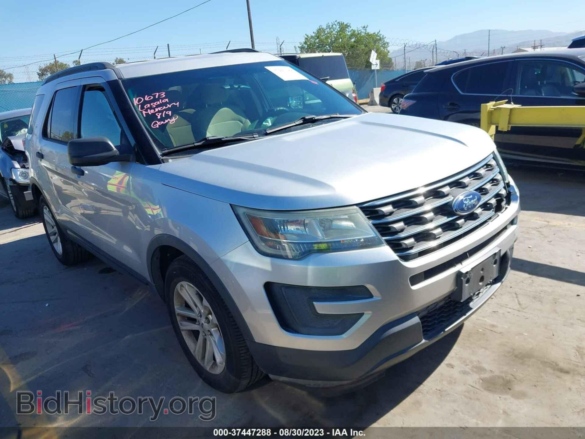 Photo 1FM5K7B83GGB34218 - FORD EXPLORER 2016