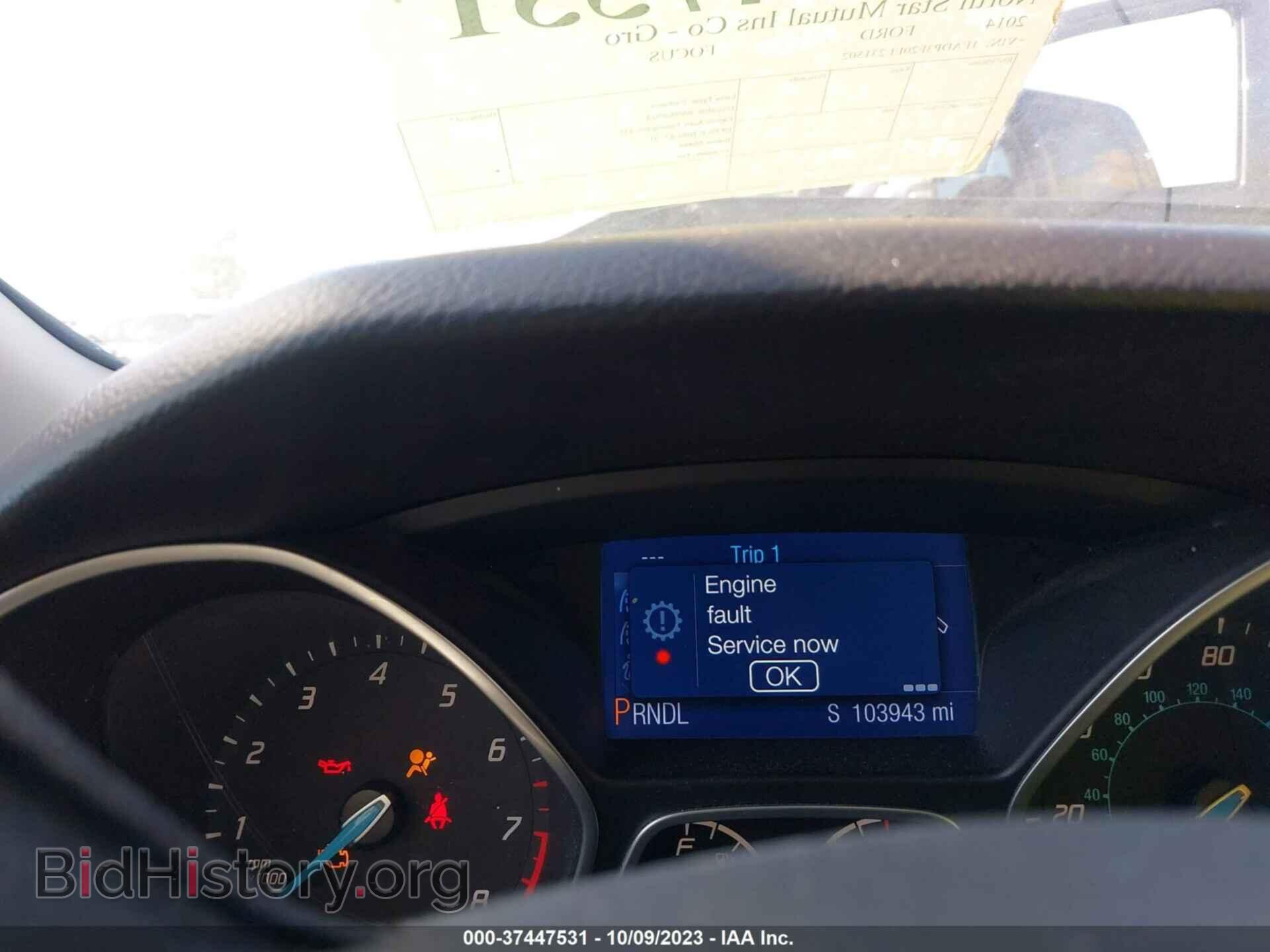 2014 FORD FOCUS - VIN: 1FADP3F20EL231502 - Photo 7