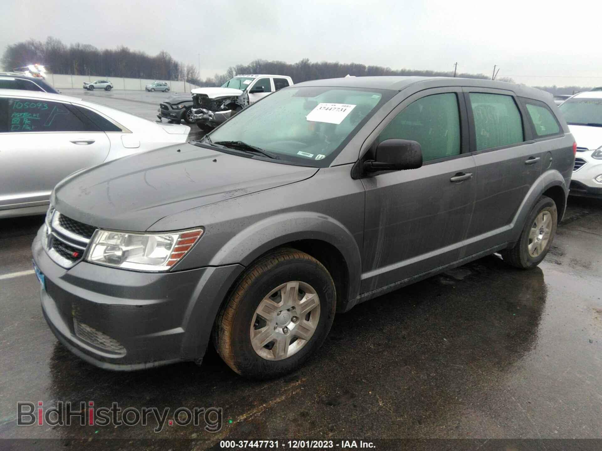 2012 DODGE JOURNEY - VIN: 3C4PDCAB2CT306838 - Фото 2