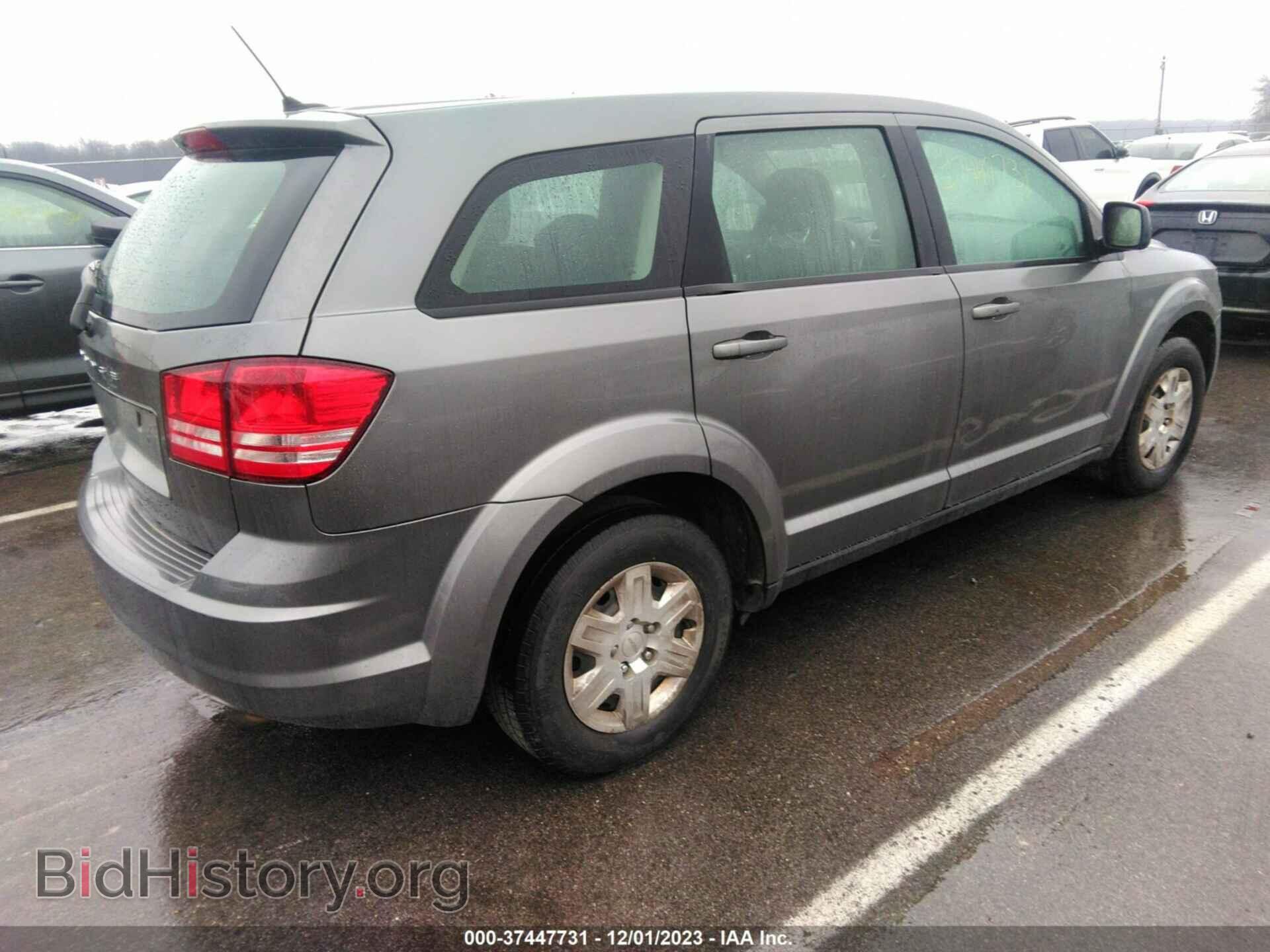 2012 DODGE JOURNEY - VIN: 3C4PDCAB2CT306838 - Фото 4