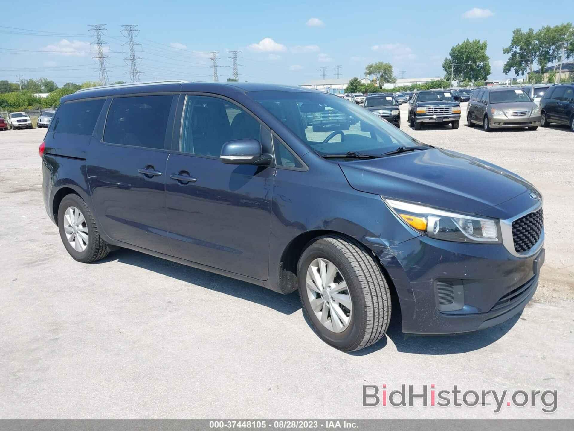 Фотография KNDMB5C12H6307899 - KIA SEDONA 2017