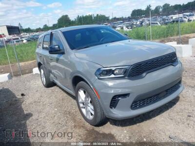 2023 Dodge DURANGO GT Launch Edition, серый — VIN 1C4RDJDG6PC564771, IAAI