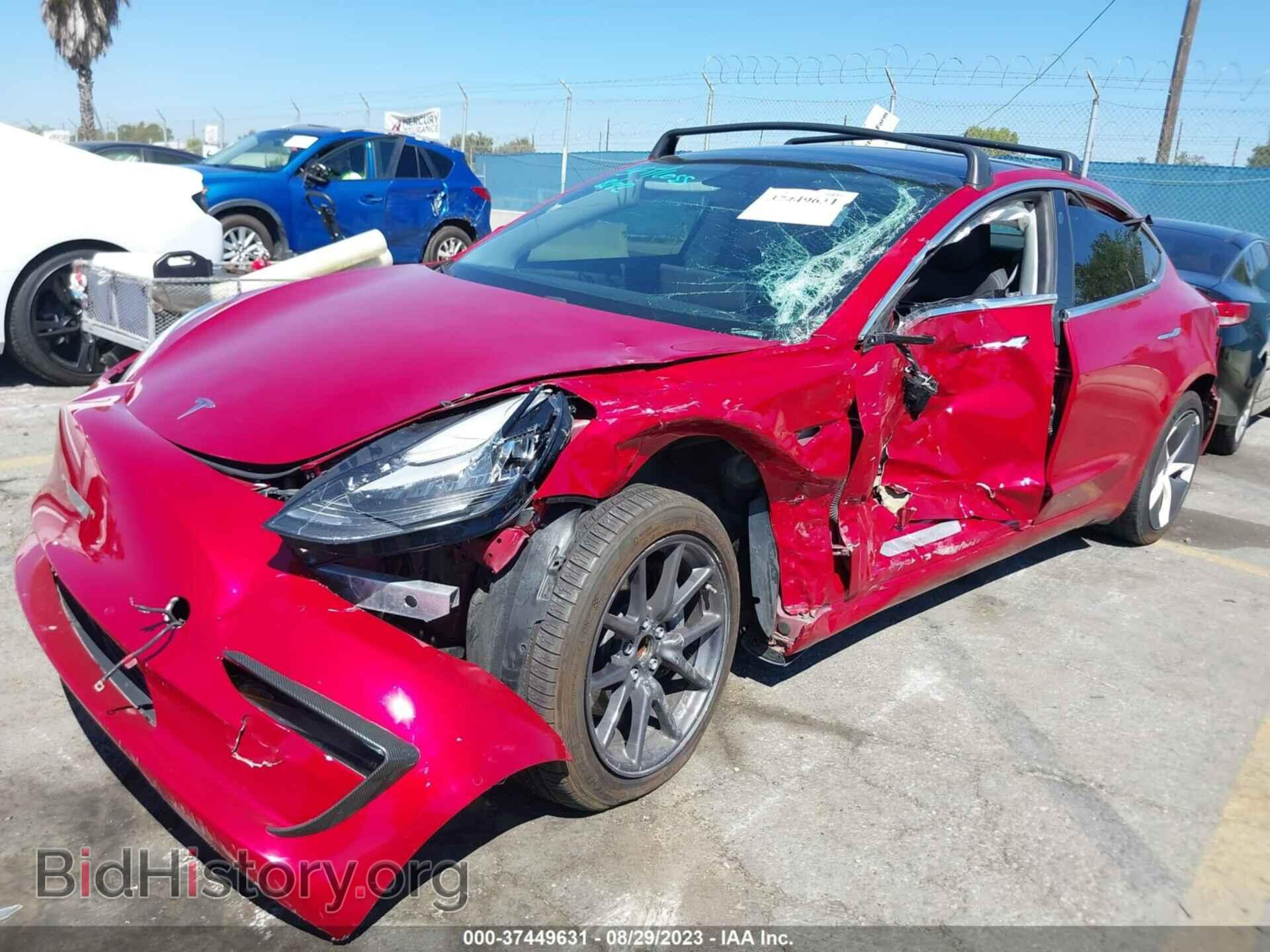 2018 TESLA MODEL 3 - VIN: 5YJ3E1EA7JF058082 - Фото 2
