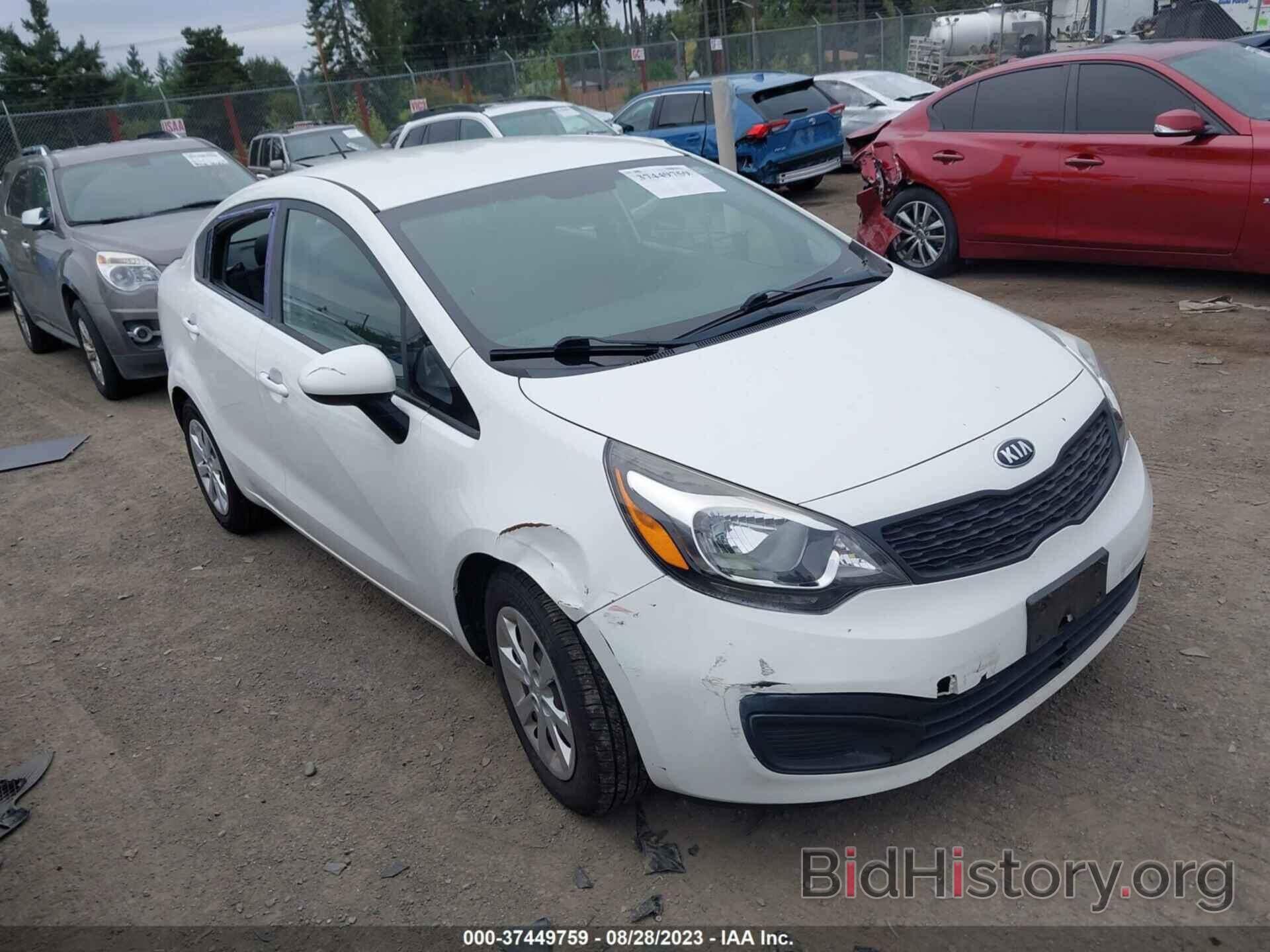 Photo KNADM4A31E6386953 - KIA RIO 2014