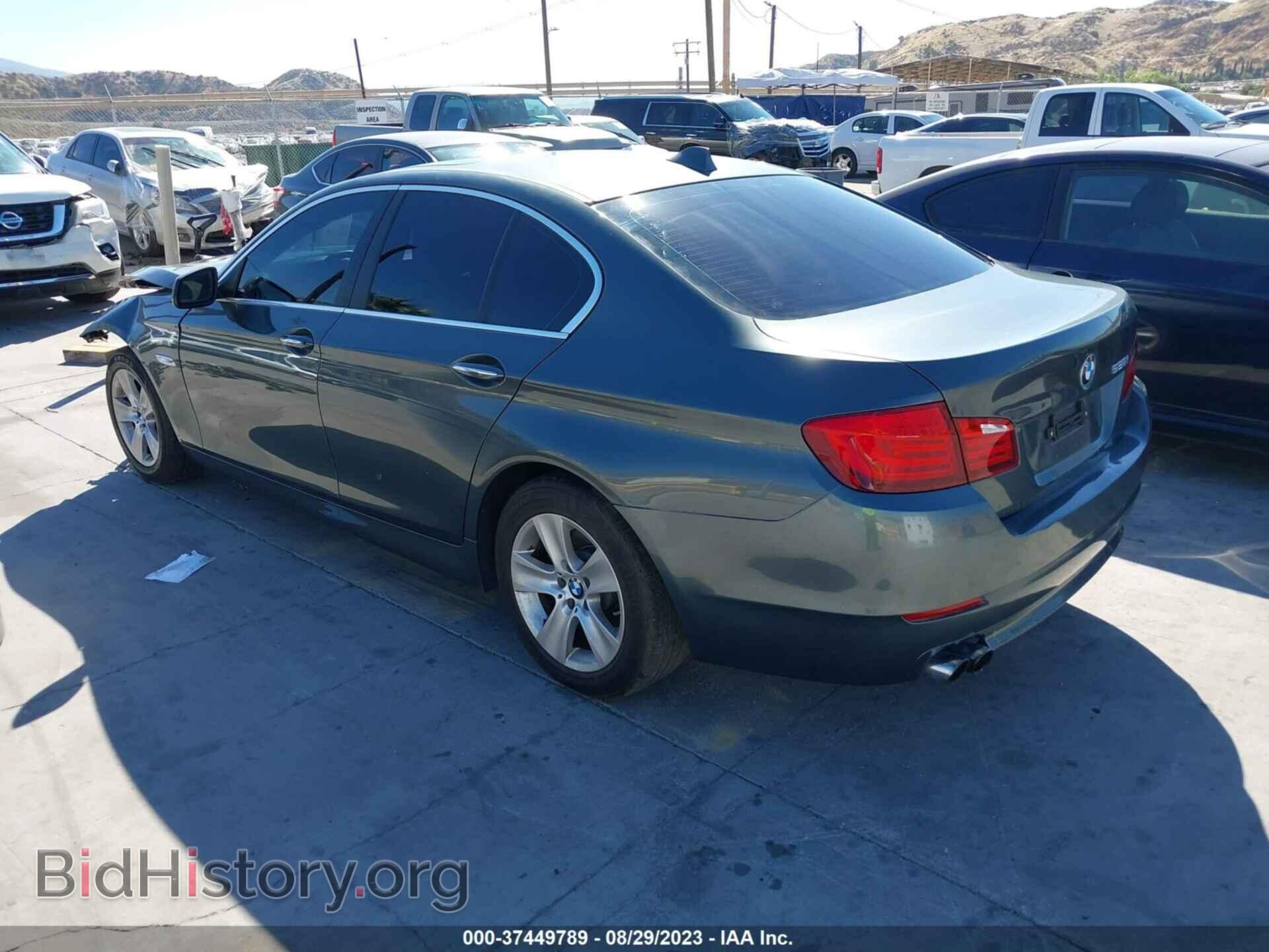 2013 BMW 528I - VIN: WBAXG5C52DDY32045 - Фото 3
