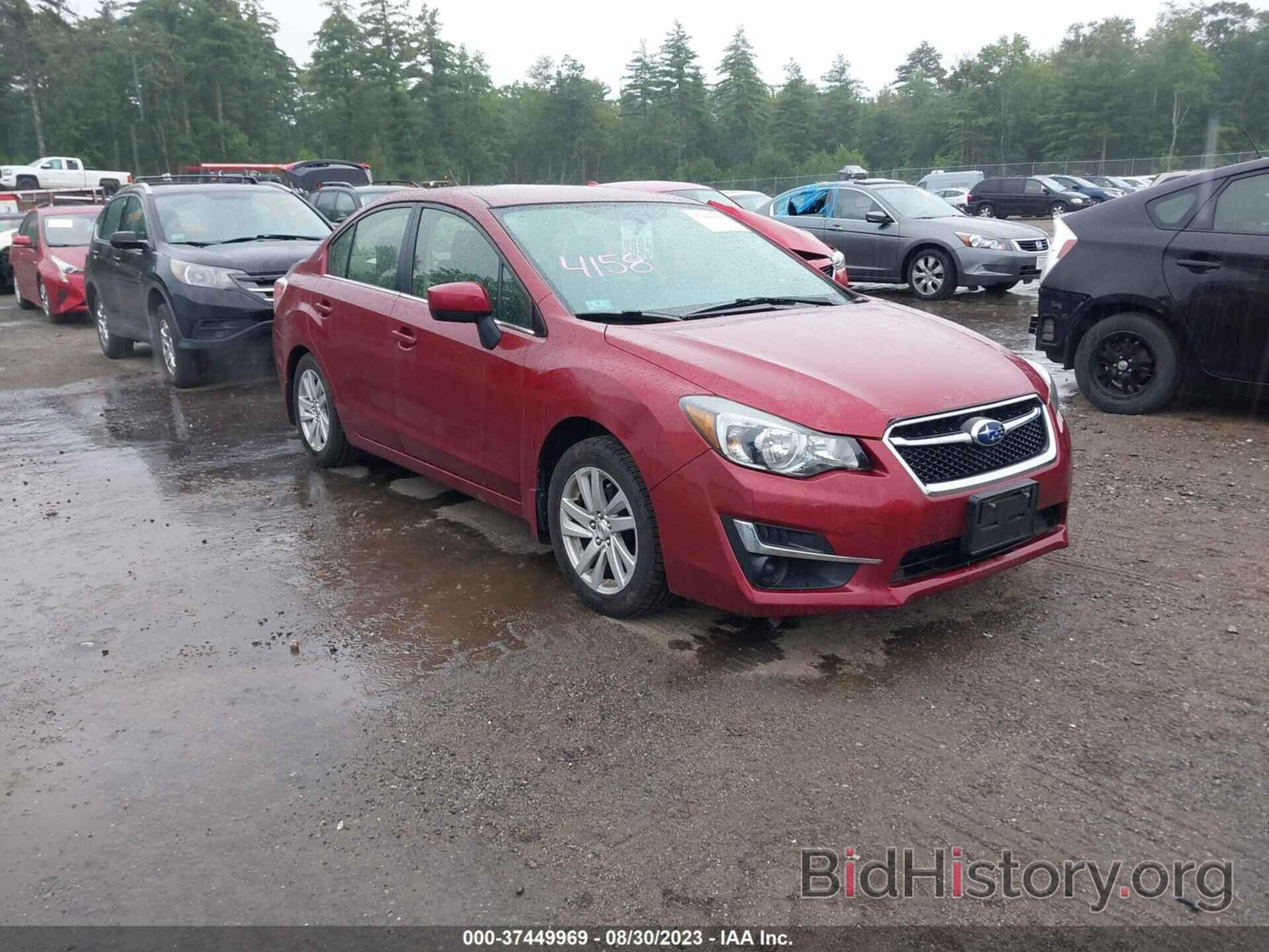 Фотография JF1GJAB6XGH007493 - SUBARU IMPREZA SEDAN 2016