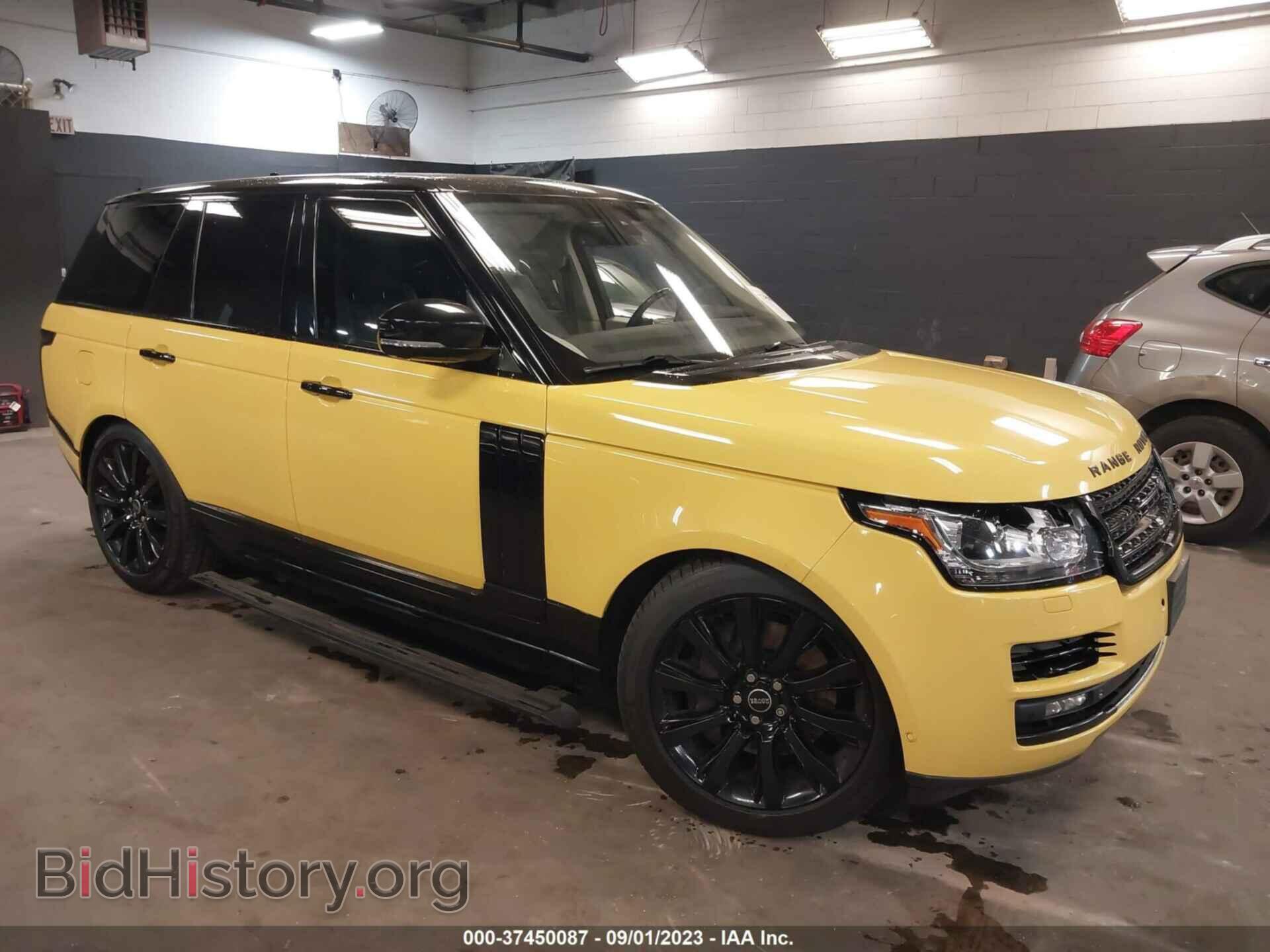 Photo SALGS2TF4FA238613 - LAND ROVER RANGE ROVER 2015