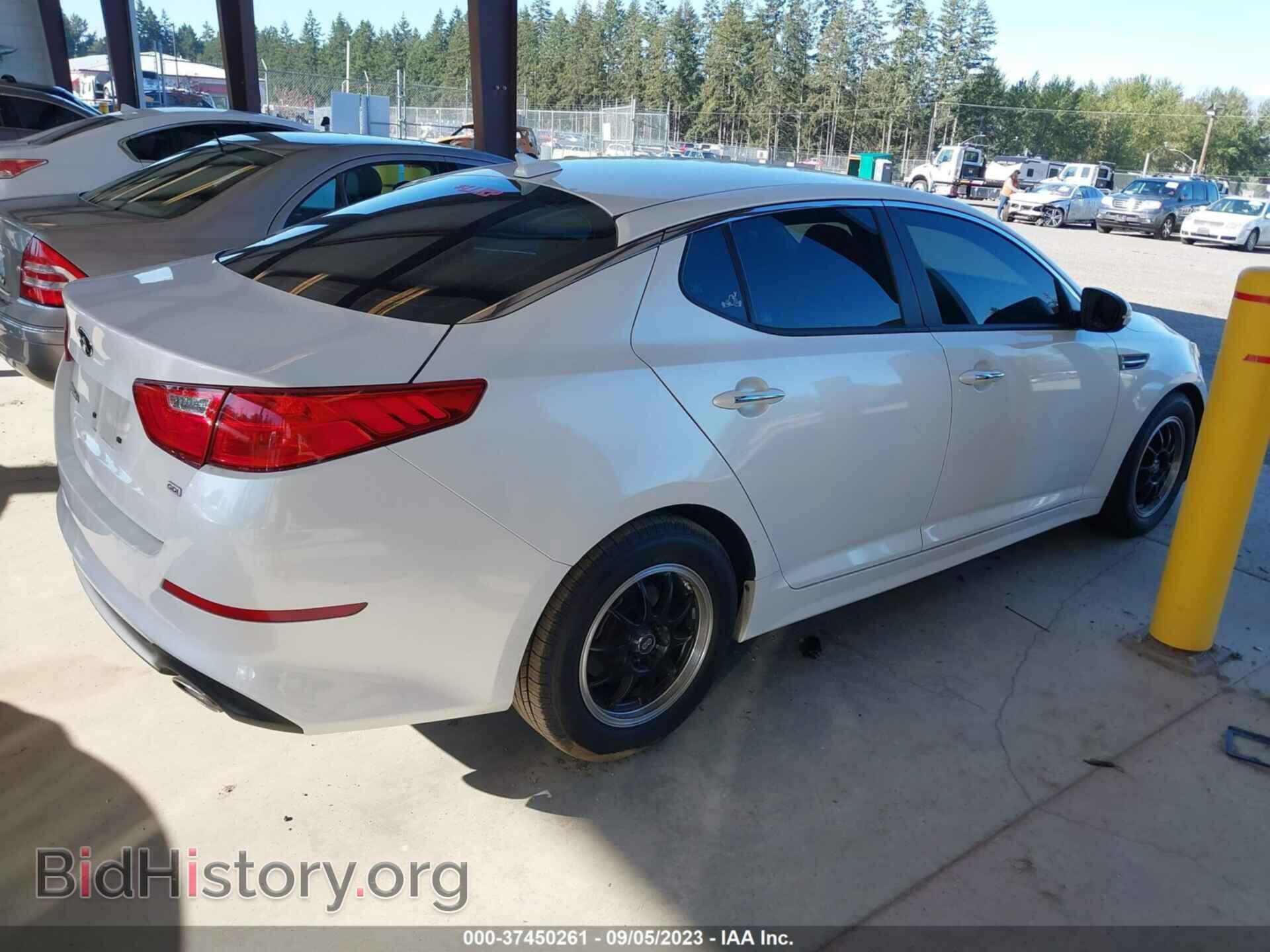 2015 KIA OPTIMA - VIN: KNAGM4A75F5644429 - Фото 4