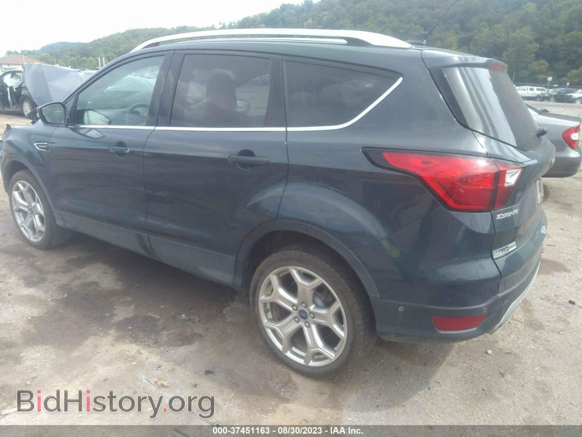 2019 FORD ESCAPE - VIN: 1FMCU9J90KUC09488 - Фото 3