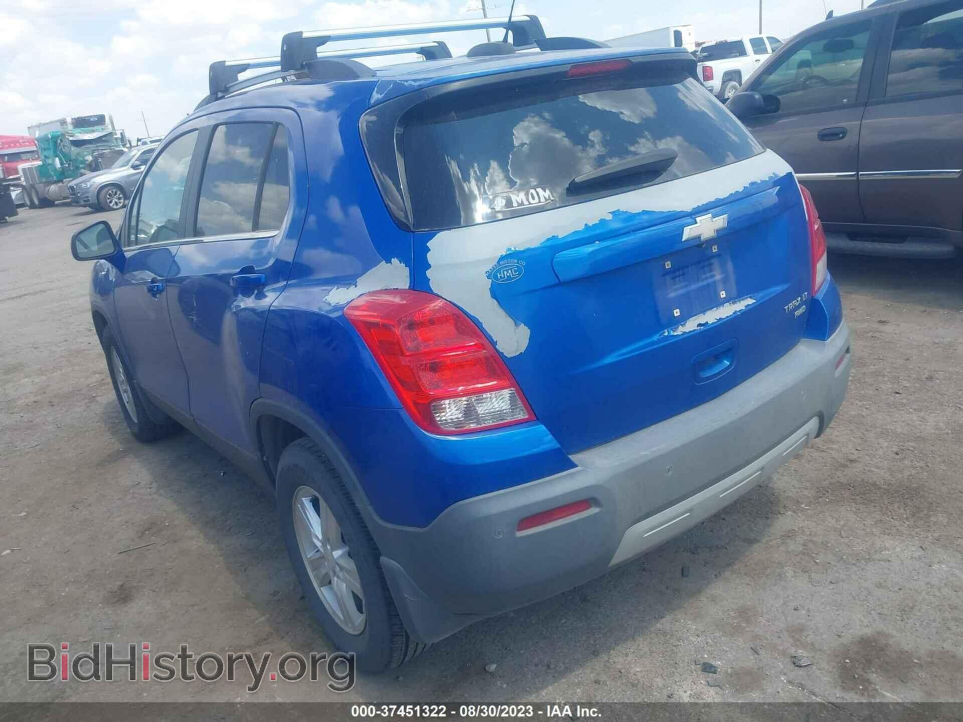 2015 CHEVROLET TRAX - VIN: KL7CJRSB9FB255141 - Фото 3