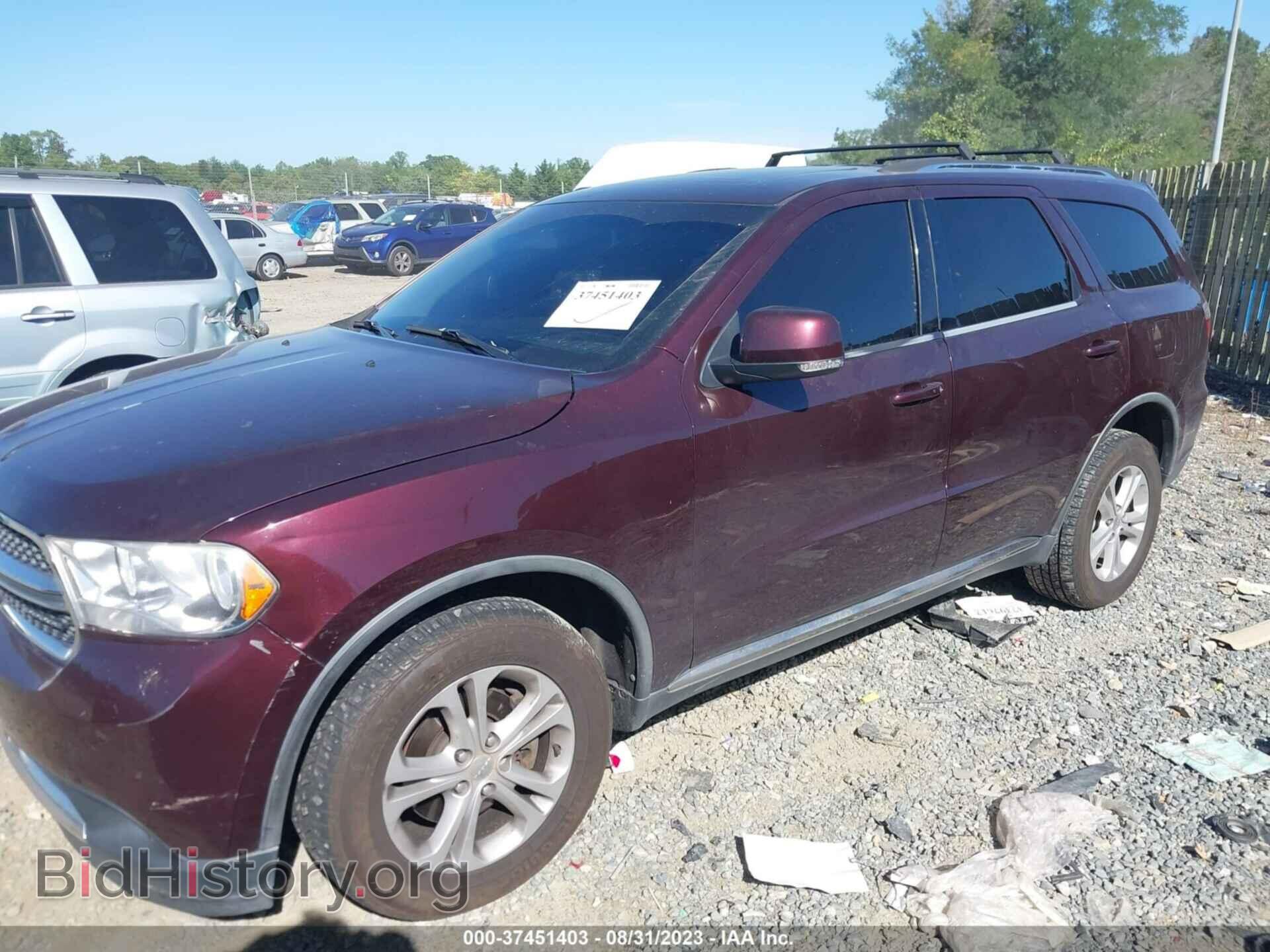 2012 DODGE DURANGO - VIN: 1C4RDJDG6CC169595 - Photo 2