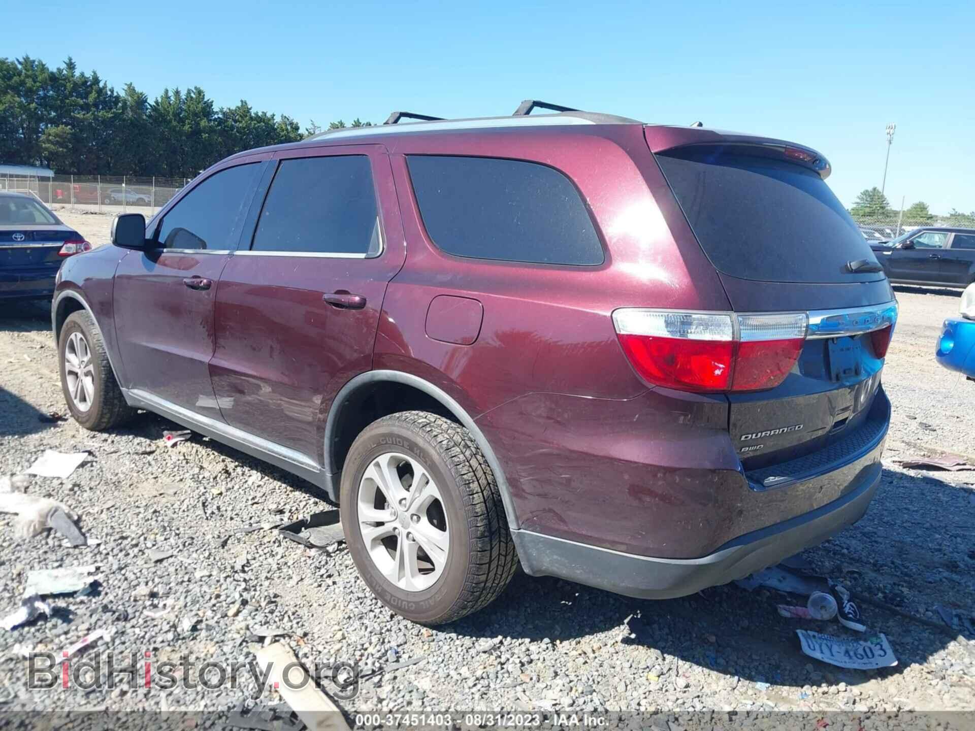 2012 DODGE DURANGO - VIN: 1C4RDJDG6CC169595 - Photo 3