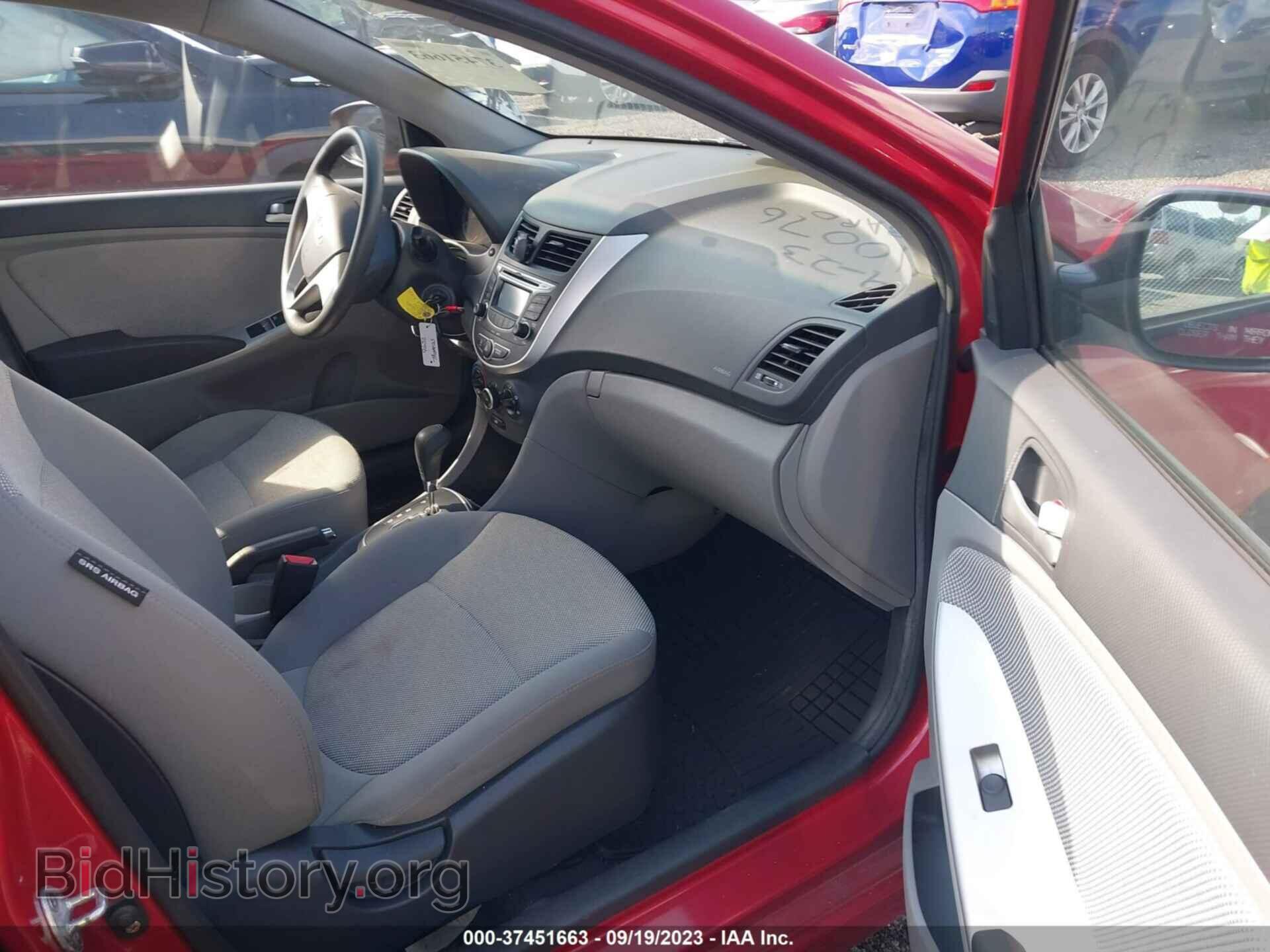 2012 HYUNDAI ACCENT - VIN: KMHCT4AE8CU074281 - Photo 5