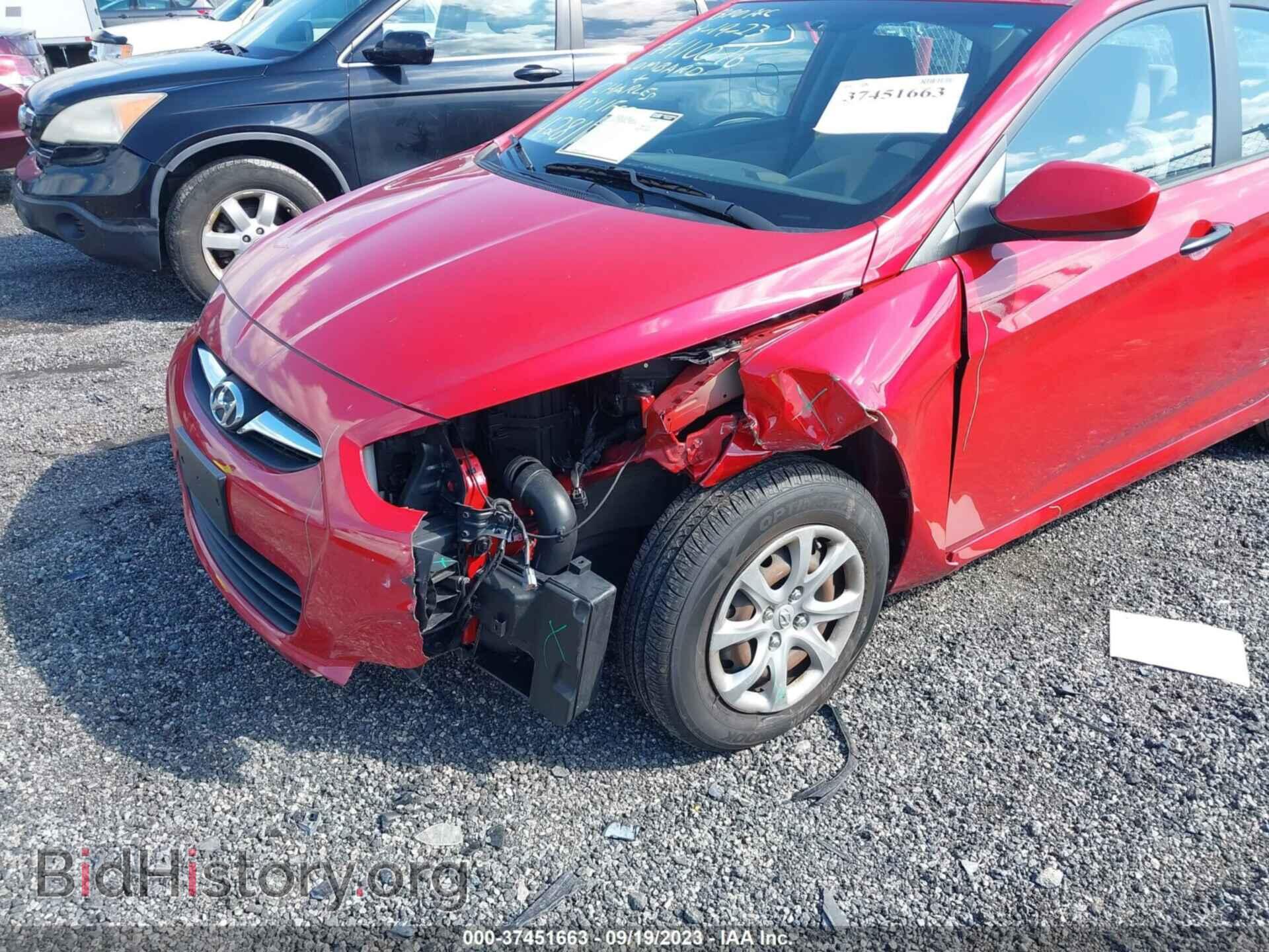 2012 HYUNDAI ACCENT - VIN: KMHCT4AE8CU074281 - Photo 6
