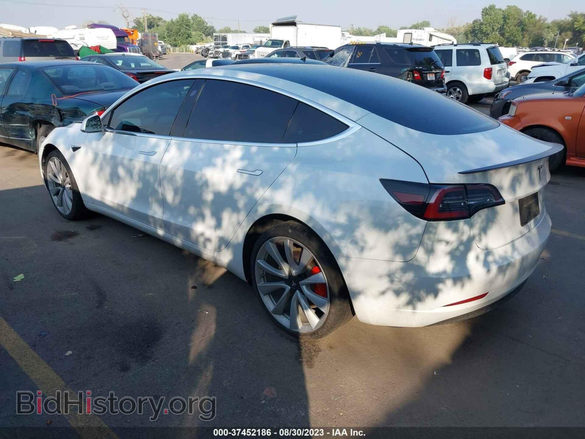 2019 TESLA MODEL 3 - VIN: 5YJ3E1EB1KF487521 - Фото 3