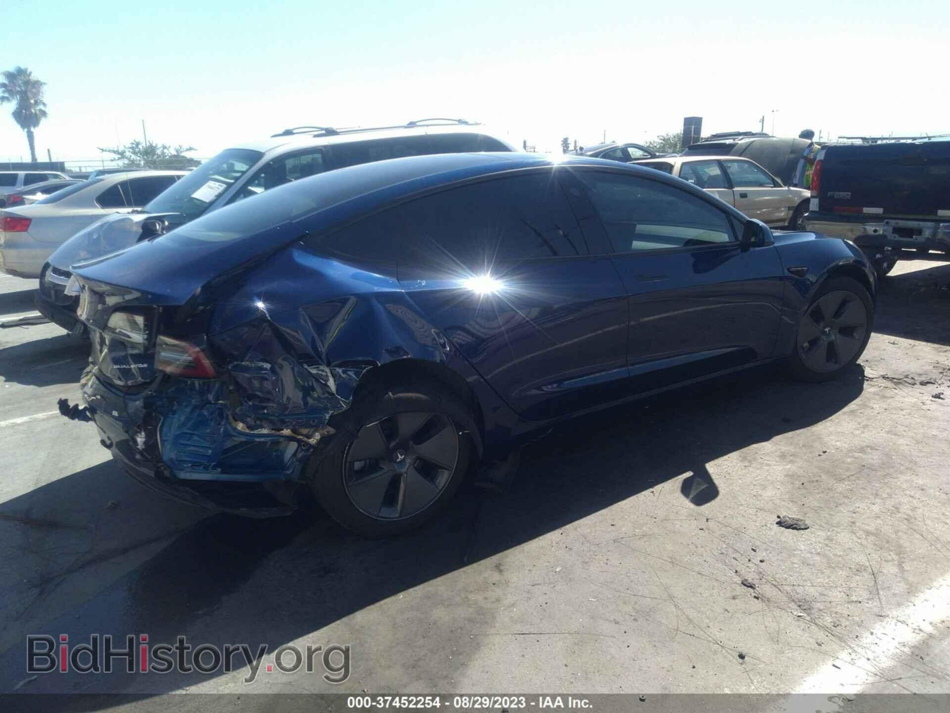 2022 TESLA MODEL 3 - VIN: 5YJ3E1EB4NF181515 - Фото 4