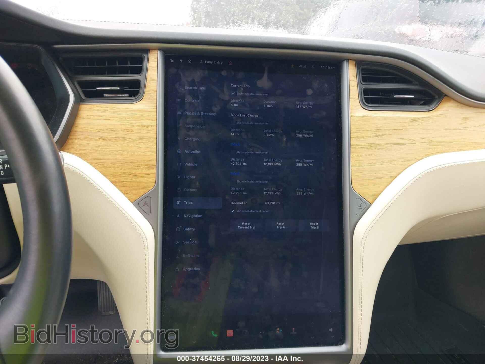2019 TESLA MODEL S - VIN: 5YJSA1E23KF333237 - Фото 7