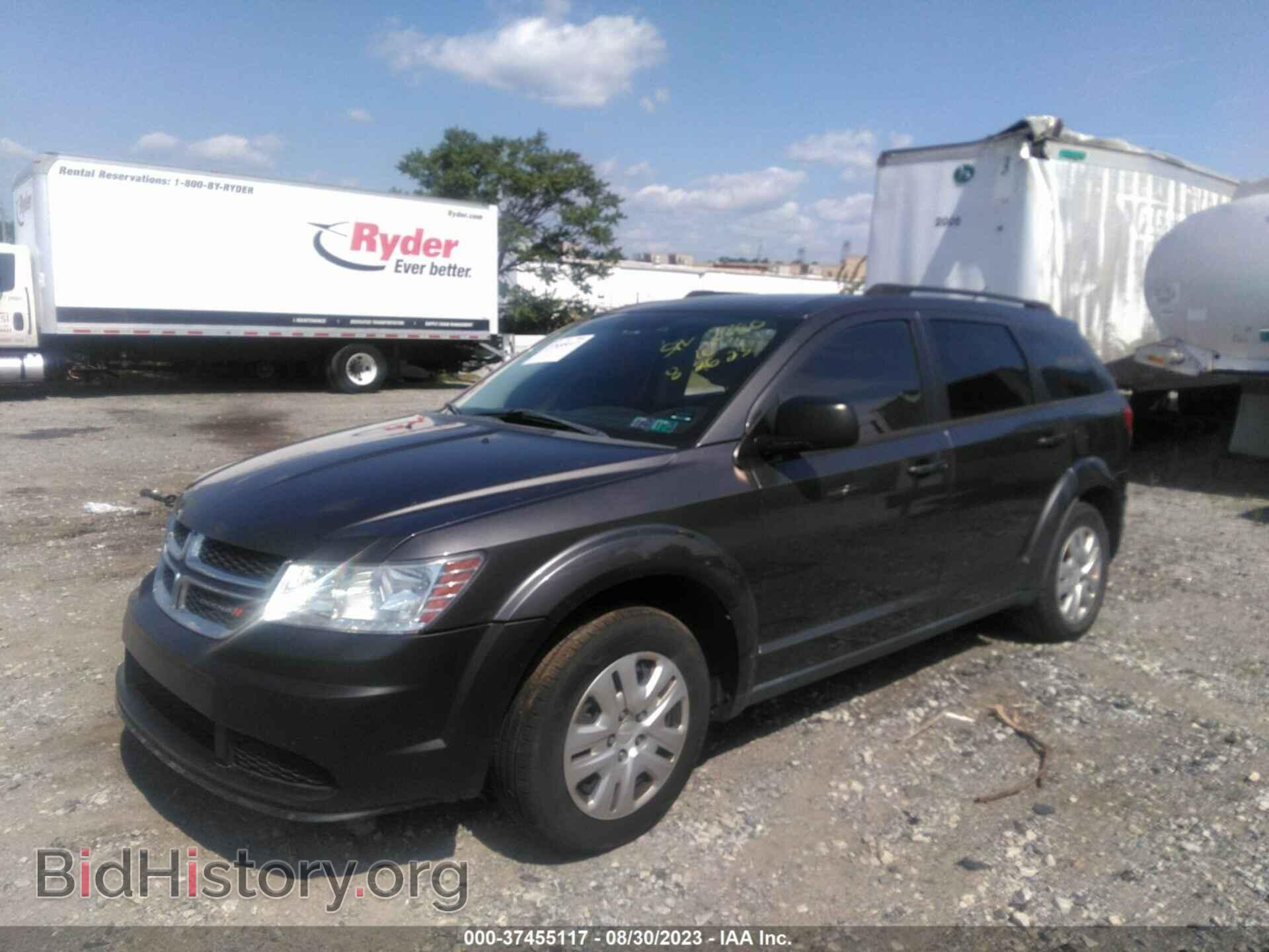 2016 DODGE JOURNEY - VIN: 3C4PDCAB6GT219224 - Фото 2
