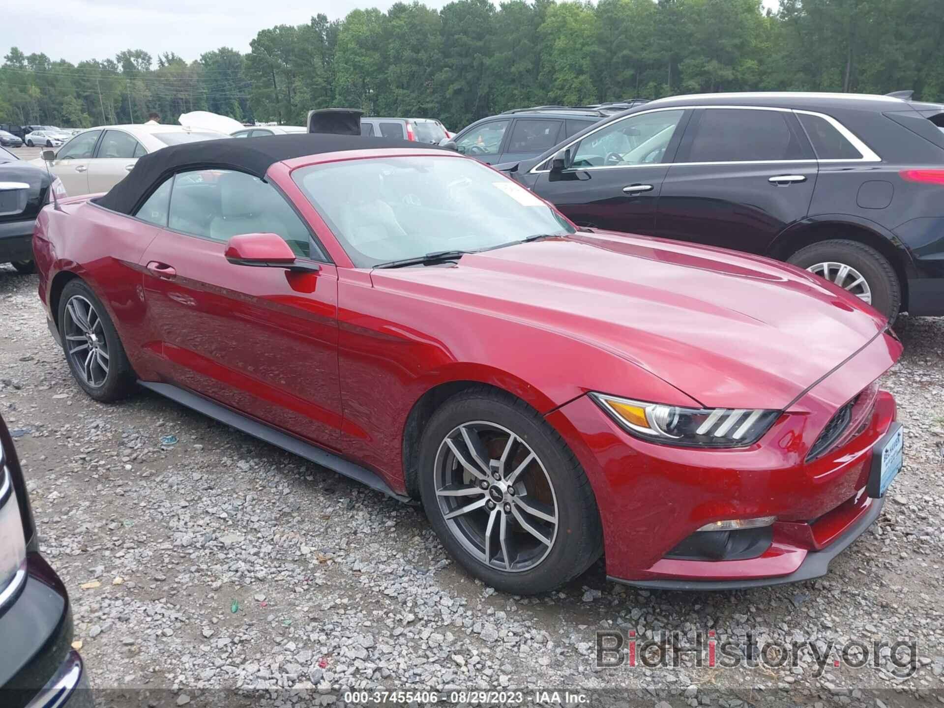 Photo 1FATP8UH1H5293760 - FORD MUSTANG 2017