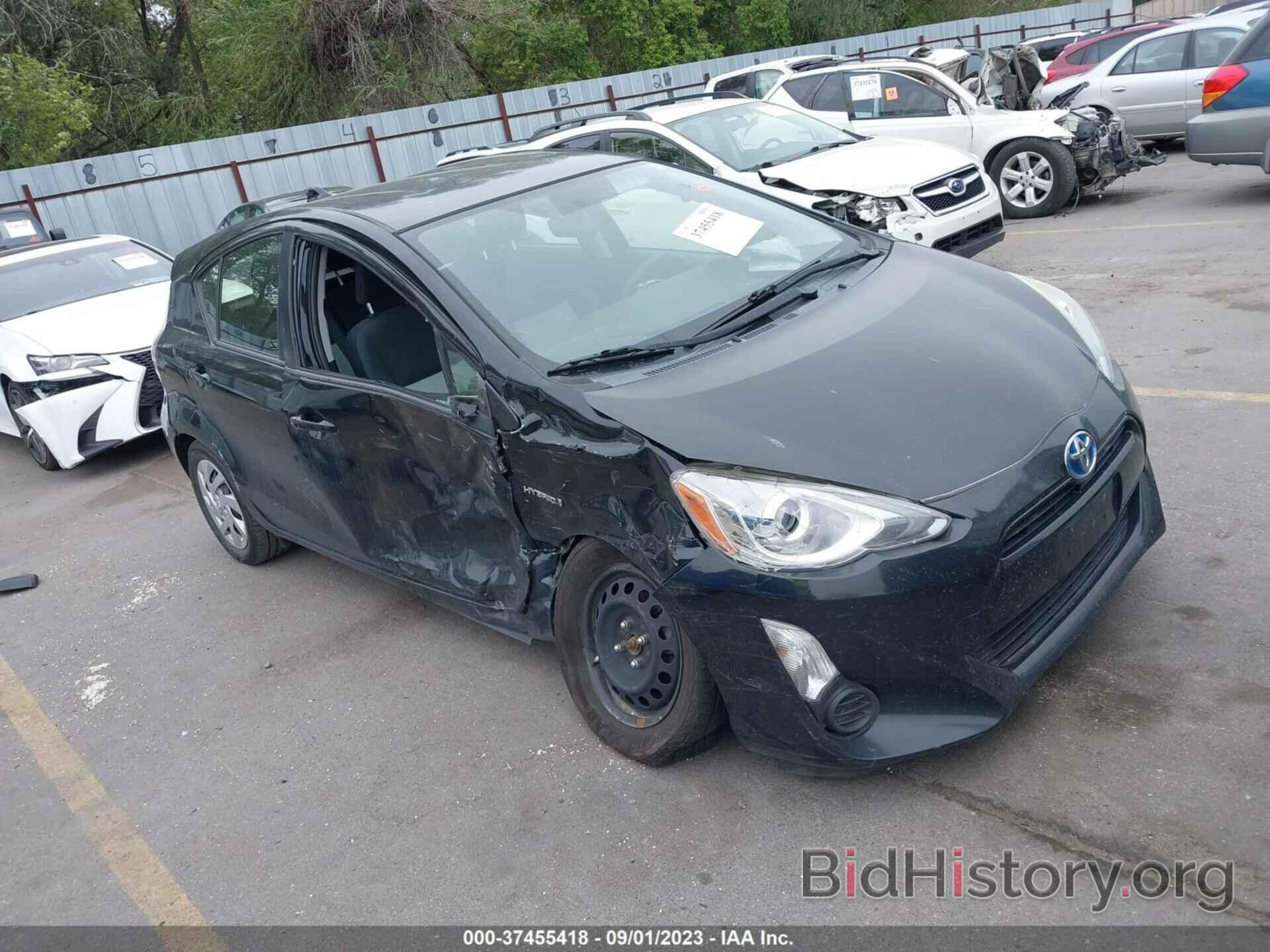 Photo JTDKDTB38F1110433 - TOYOTA PRIUS C 2015