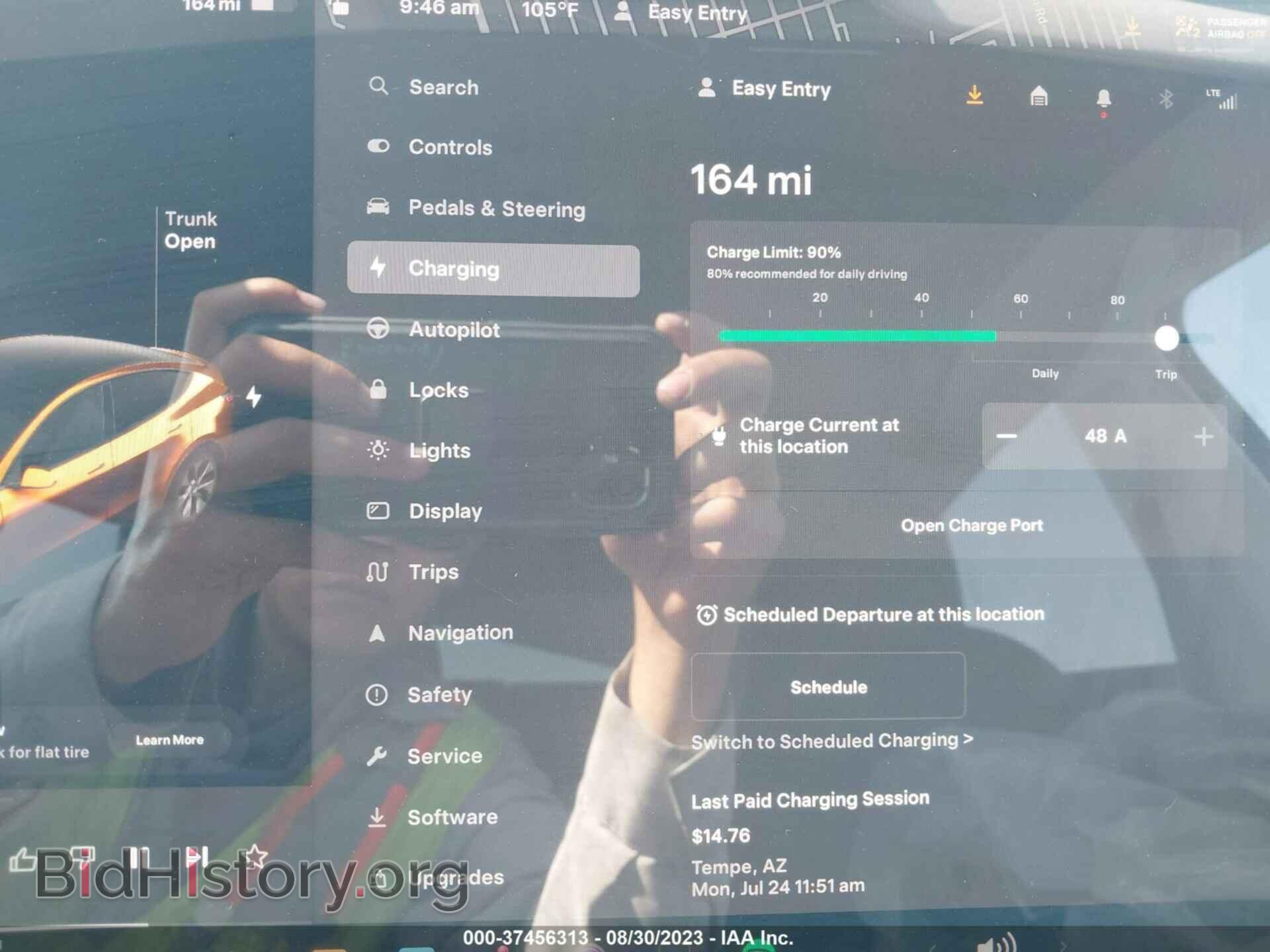2022 TESLA MODEL Y - VIN: 7SAYGDEE9NA015566 - Photo 16