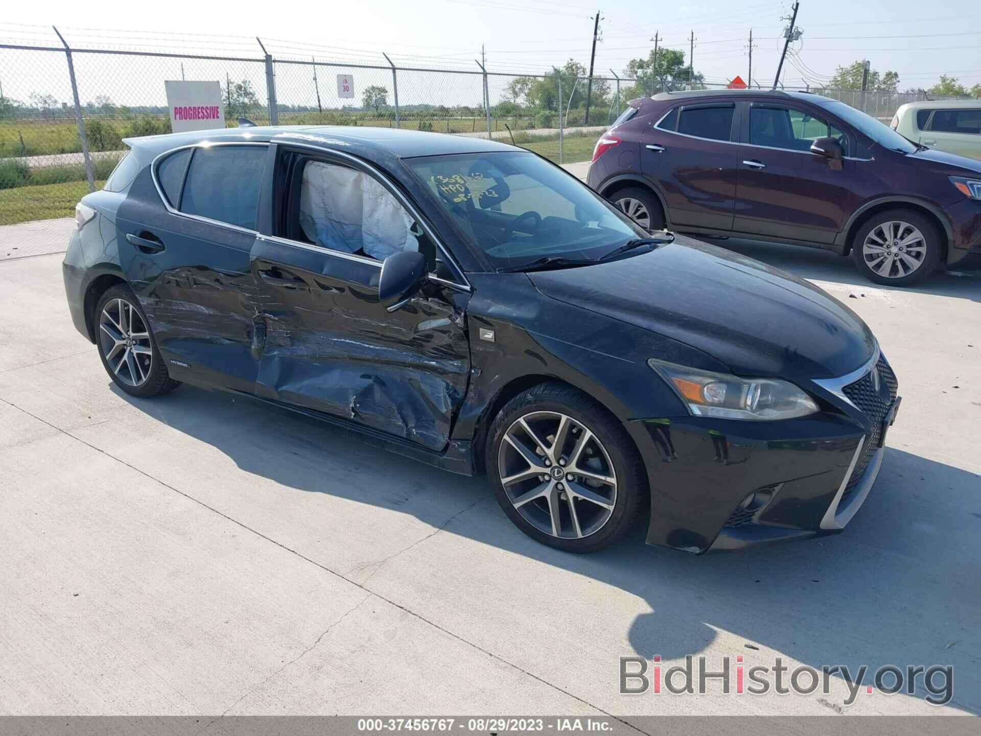 Photo JTHKD5BH0E2184718 - LEXUS CT 200H 2014