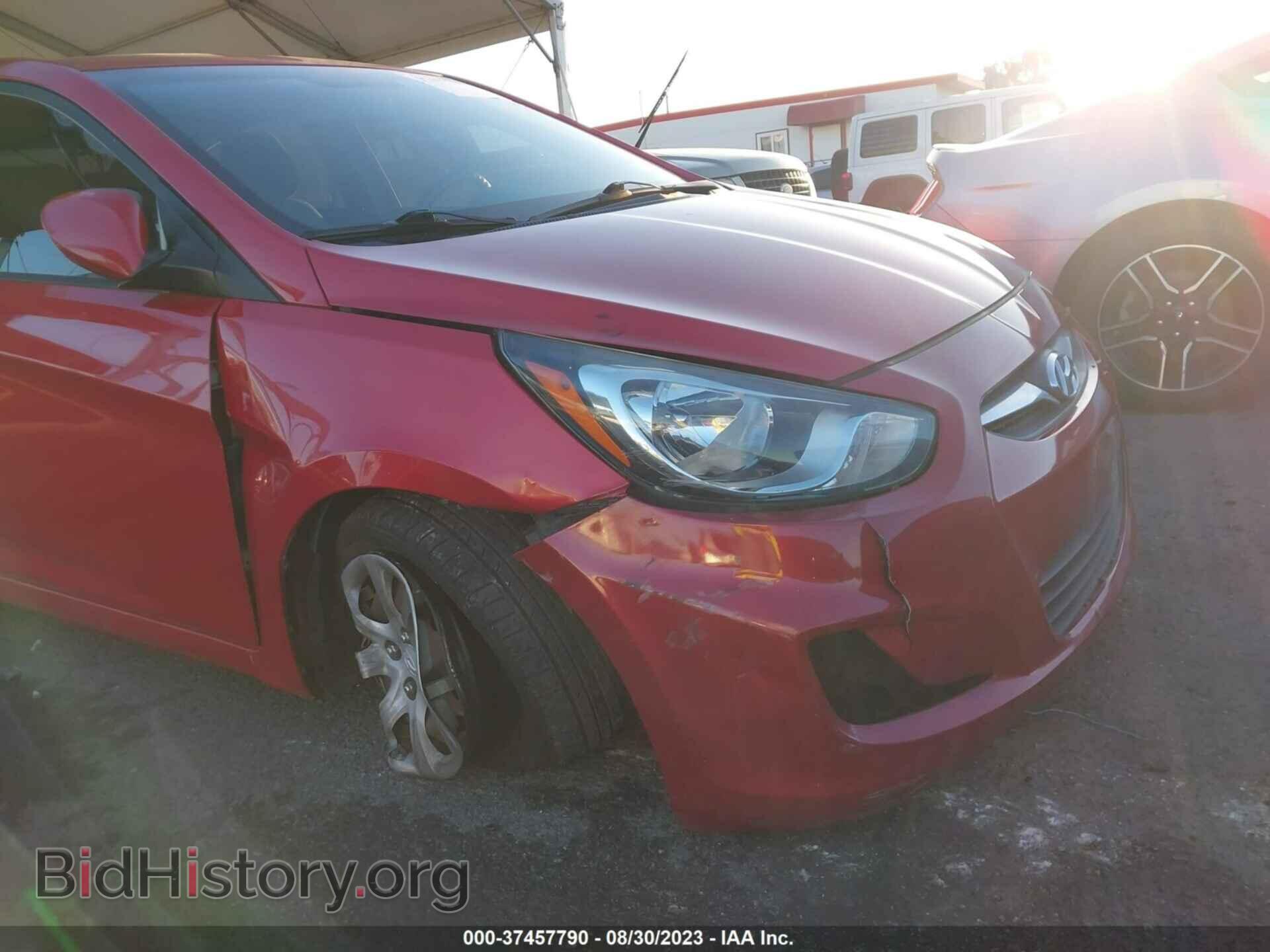2013 HYUNDAI ACCENT - VIN: KMHCT4AEXDU538964 - Фото 6