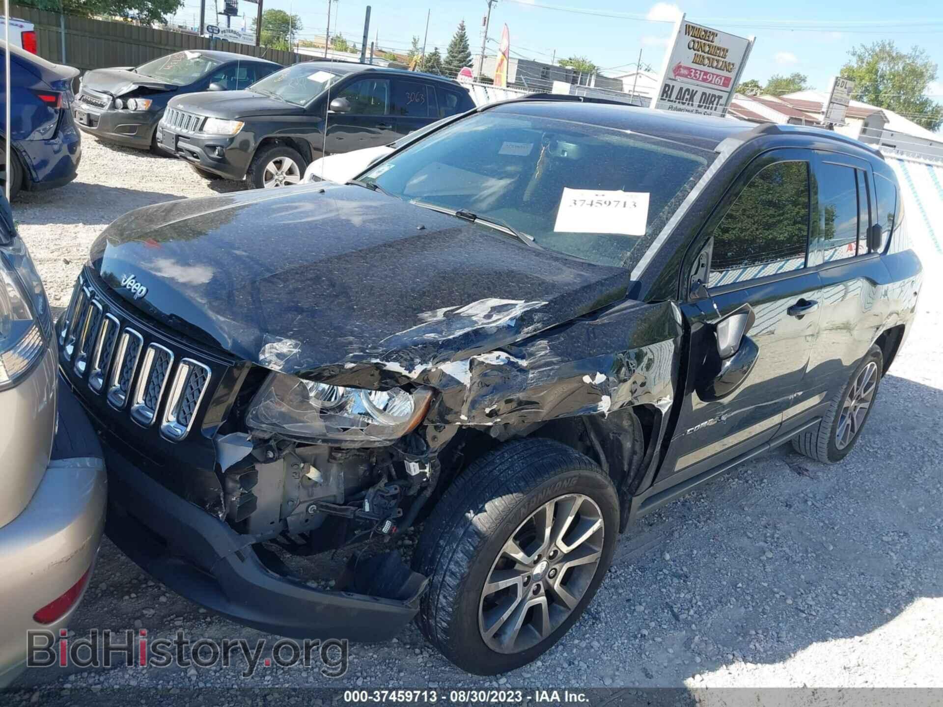 2016 JEEP COMPASS - VIN: 1C4NJDEB5GD550186 - Фото 2