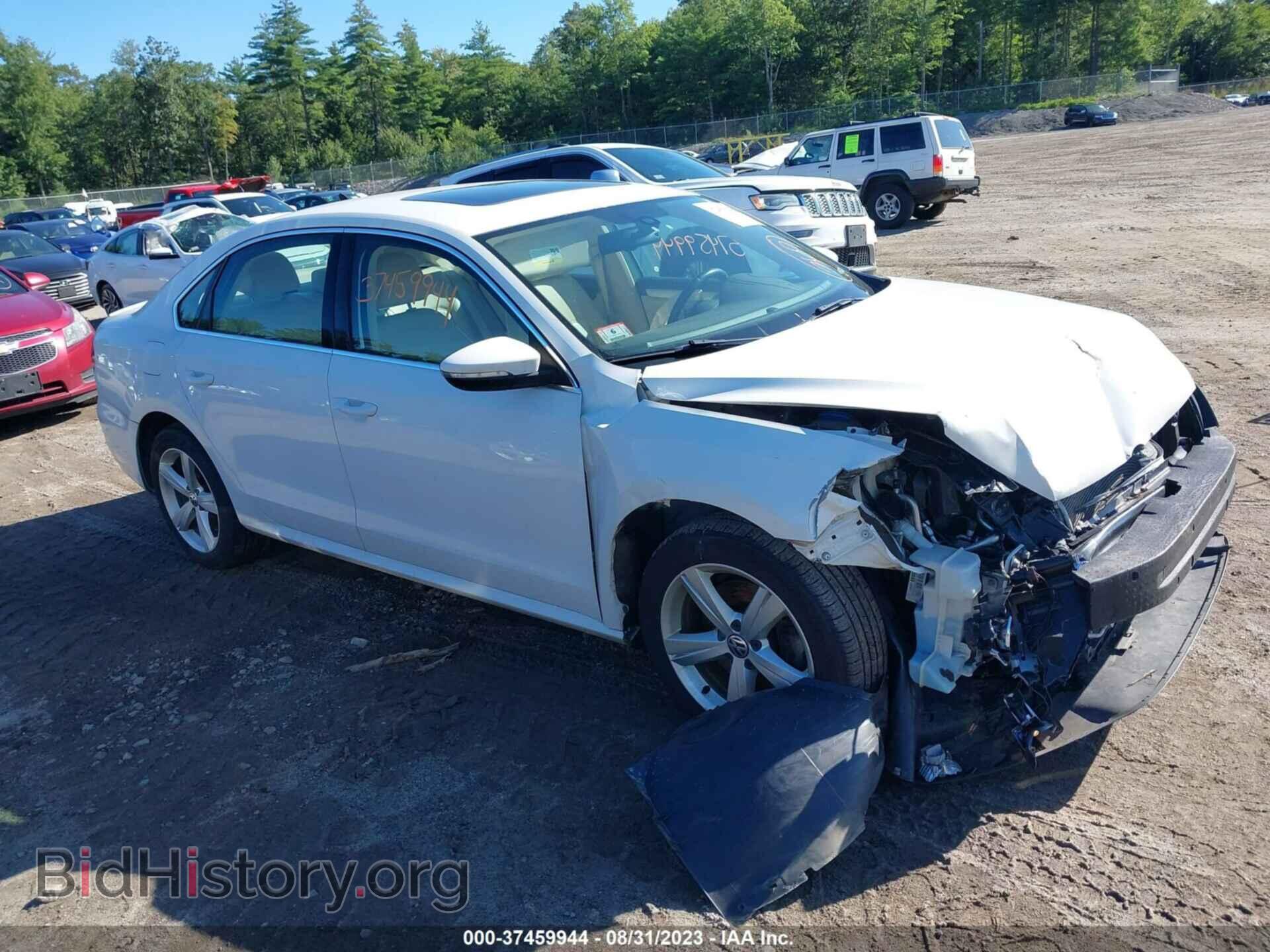 Photo 1VWBN7A37CC093255 - VOLKSWAGEN PASSAT 2012