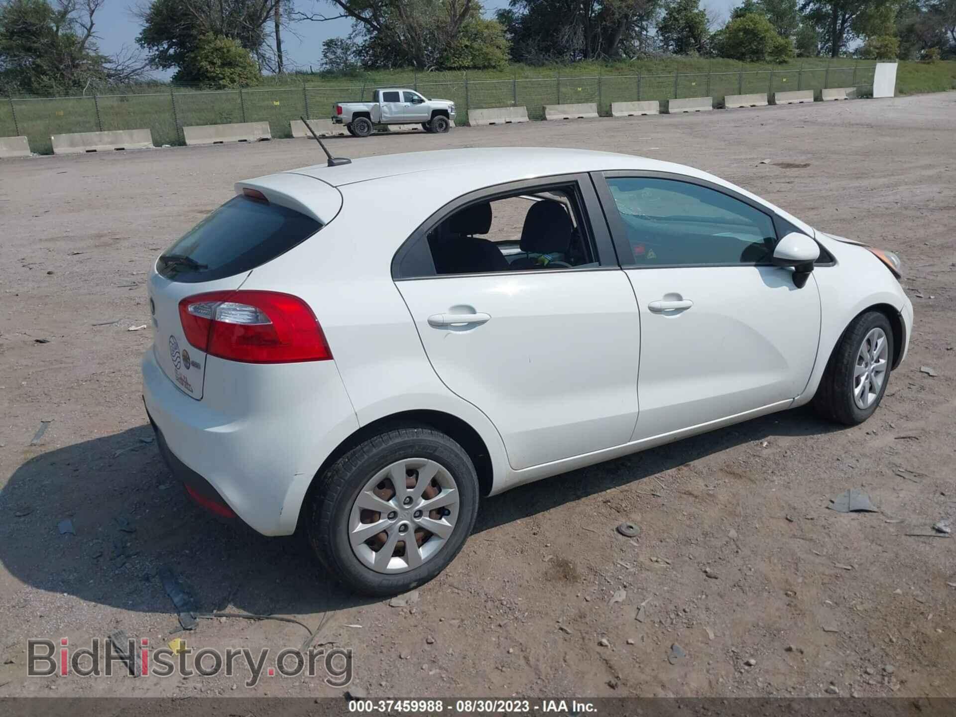 2013 KIA RIO - VIN: KNADM5A37D6223485 - Фото 4